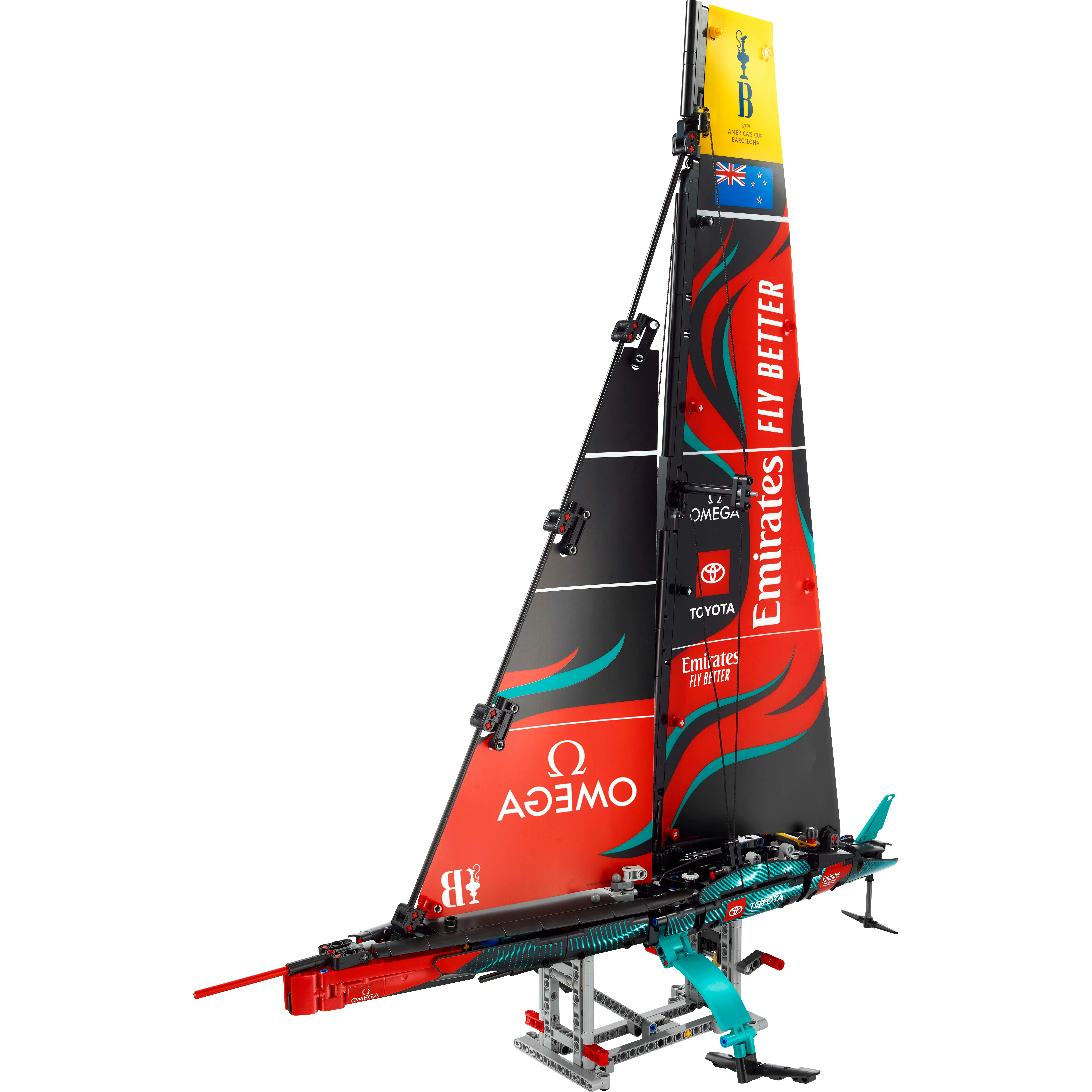 Voir la diapositive 2 : LEGO Technic 42174 - Voilier Coupe America