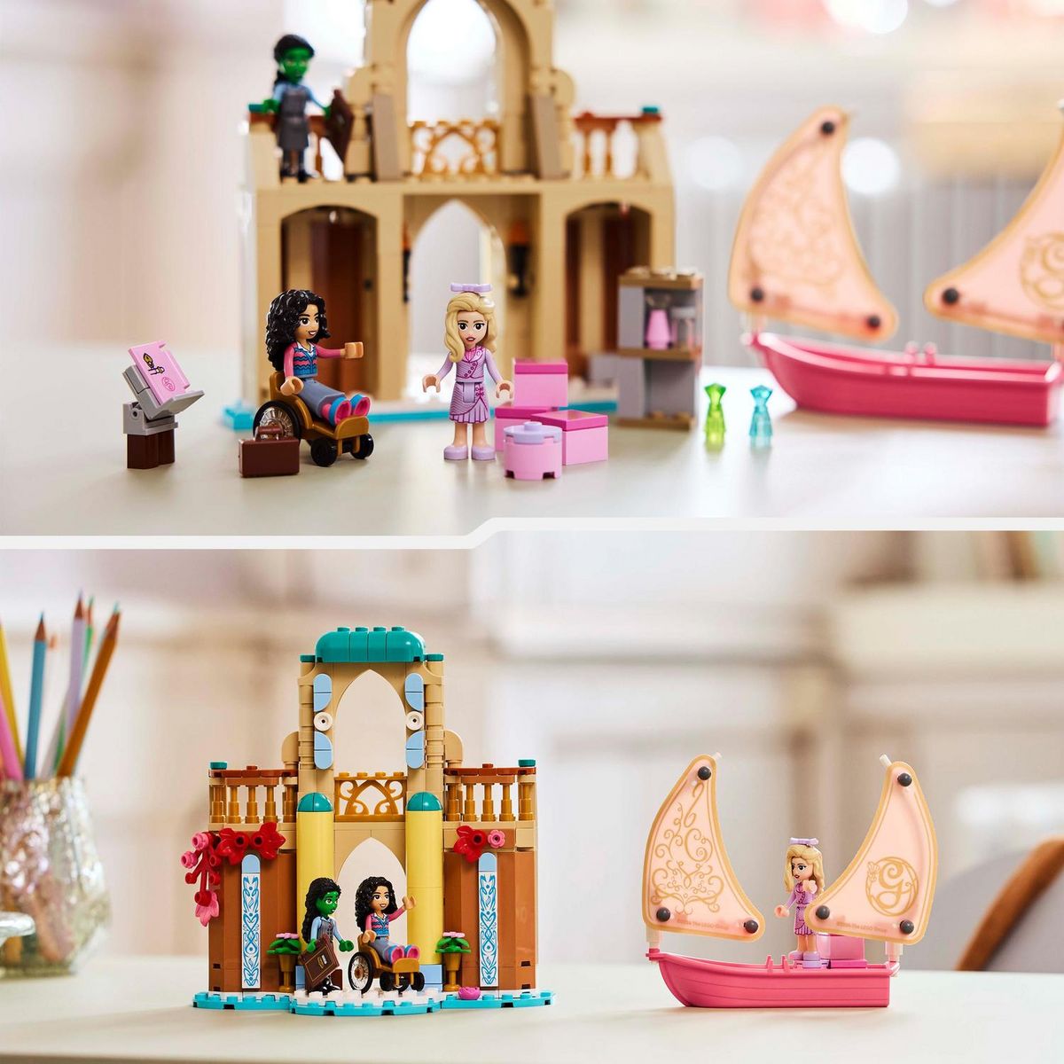 LEGO Wicked 75681 - Glinda, Elpaba et Nessarose à Shiz Uni