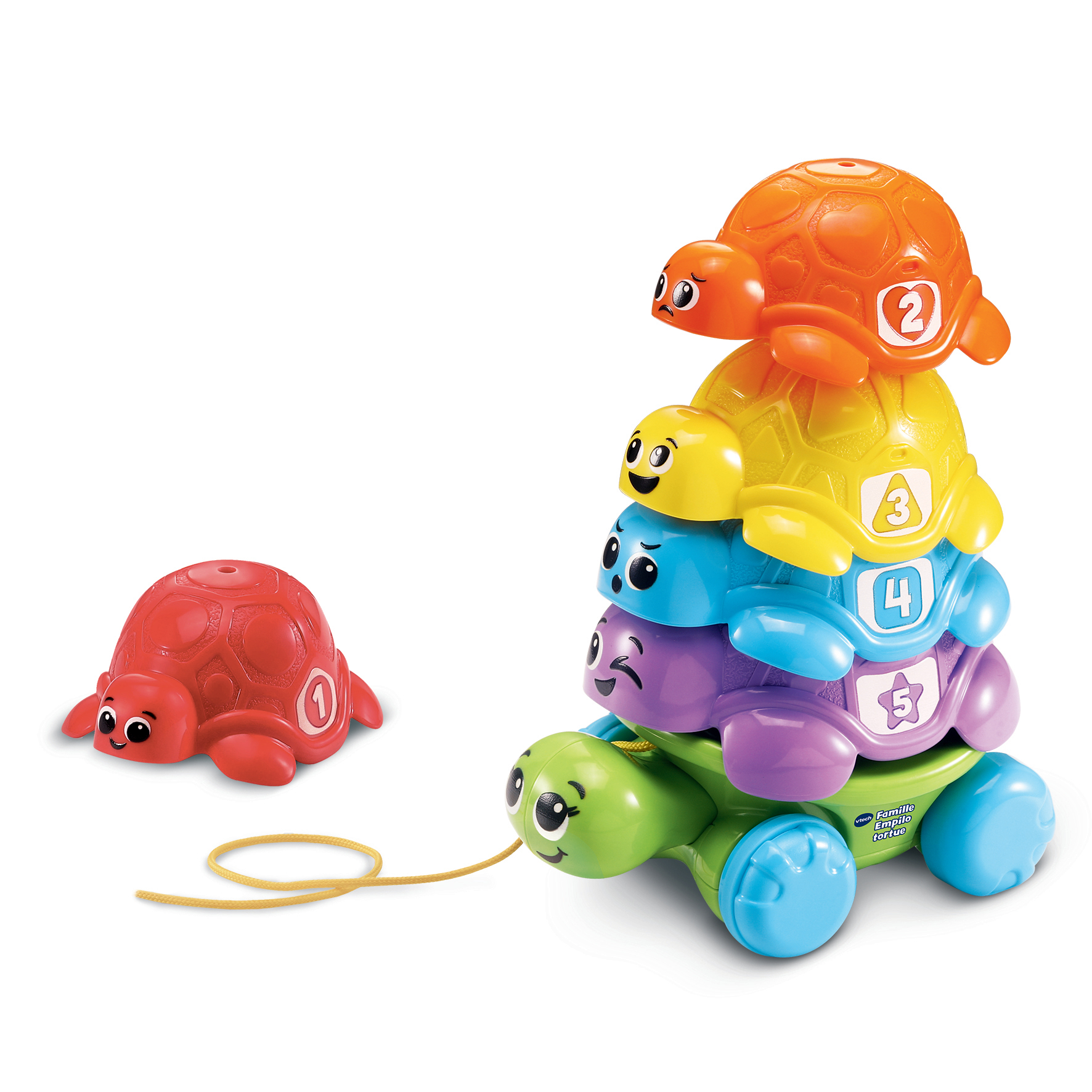 Voir la diapositive 4 : VTECH Famille Empilo Tortue