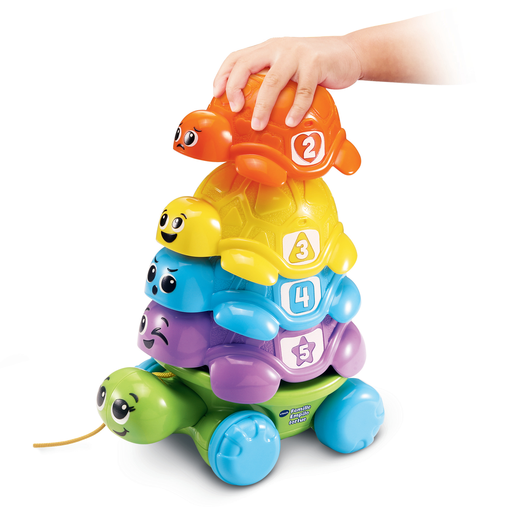 Voir la diapositive 5 : VTECH Famille Empilo Tortue
