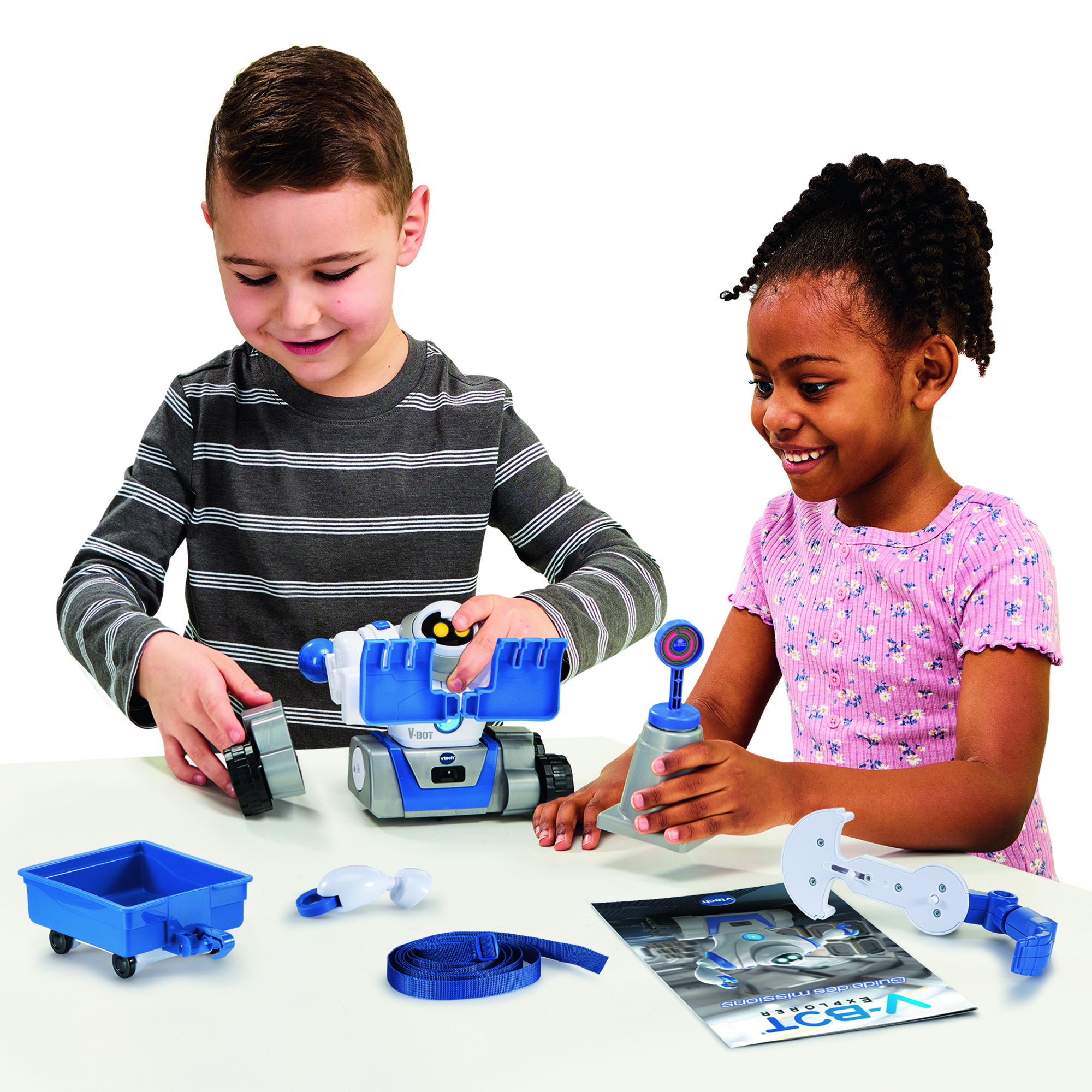 Voir la diapositive 10 : VTECH Mon Robot 5 en 1 V Bot Explorer