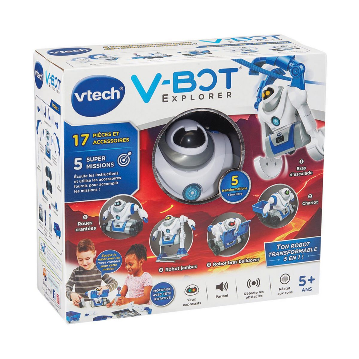VTECH Mon Robot 5 en 1 V Bot Explorer