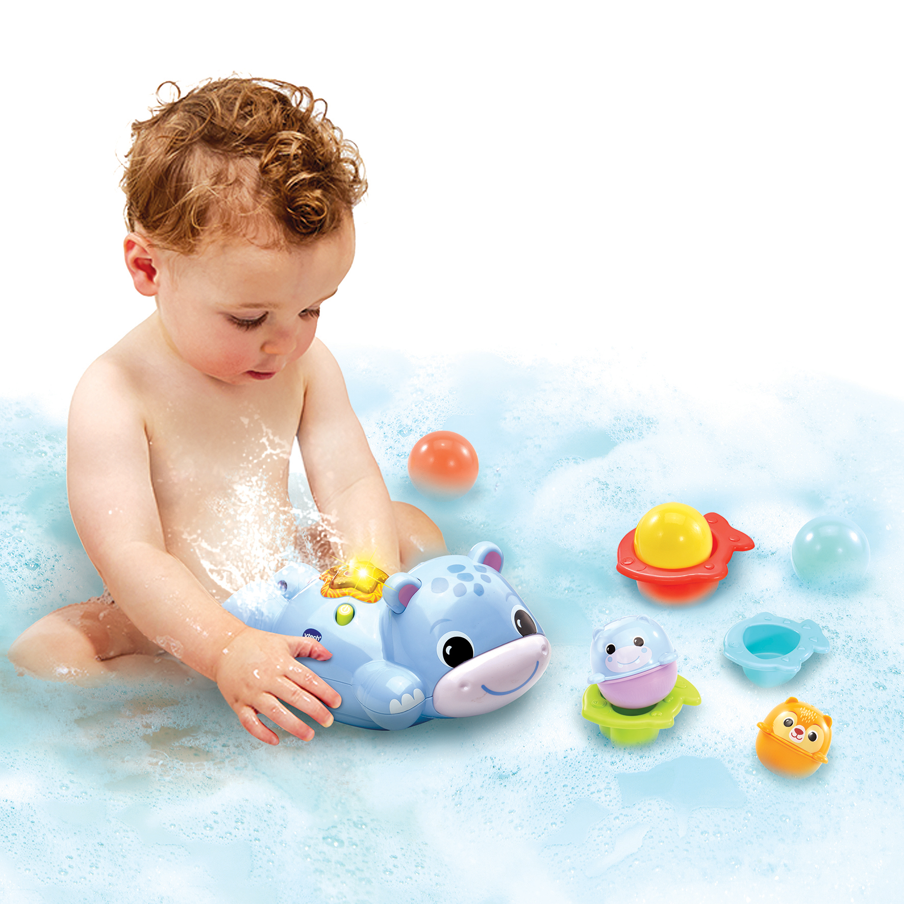 Voir la diapositive 5 : VTECH Theo, Mon Hippo Bébé nageur