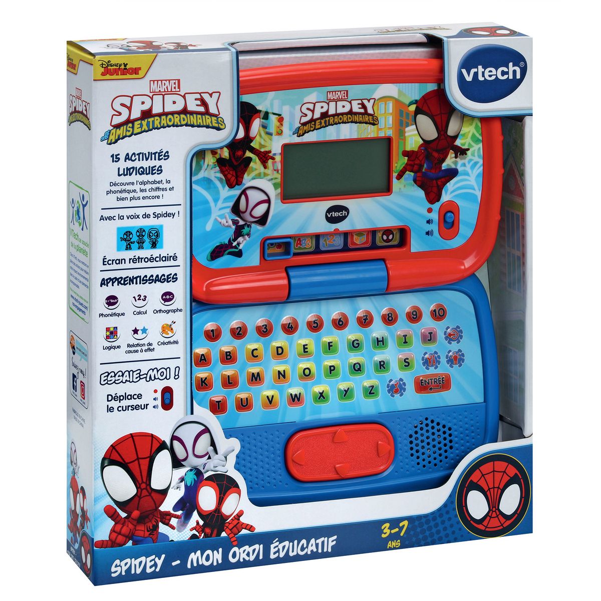 VTECH Mon Ordi éducatif Spidey Marvel