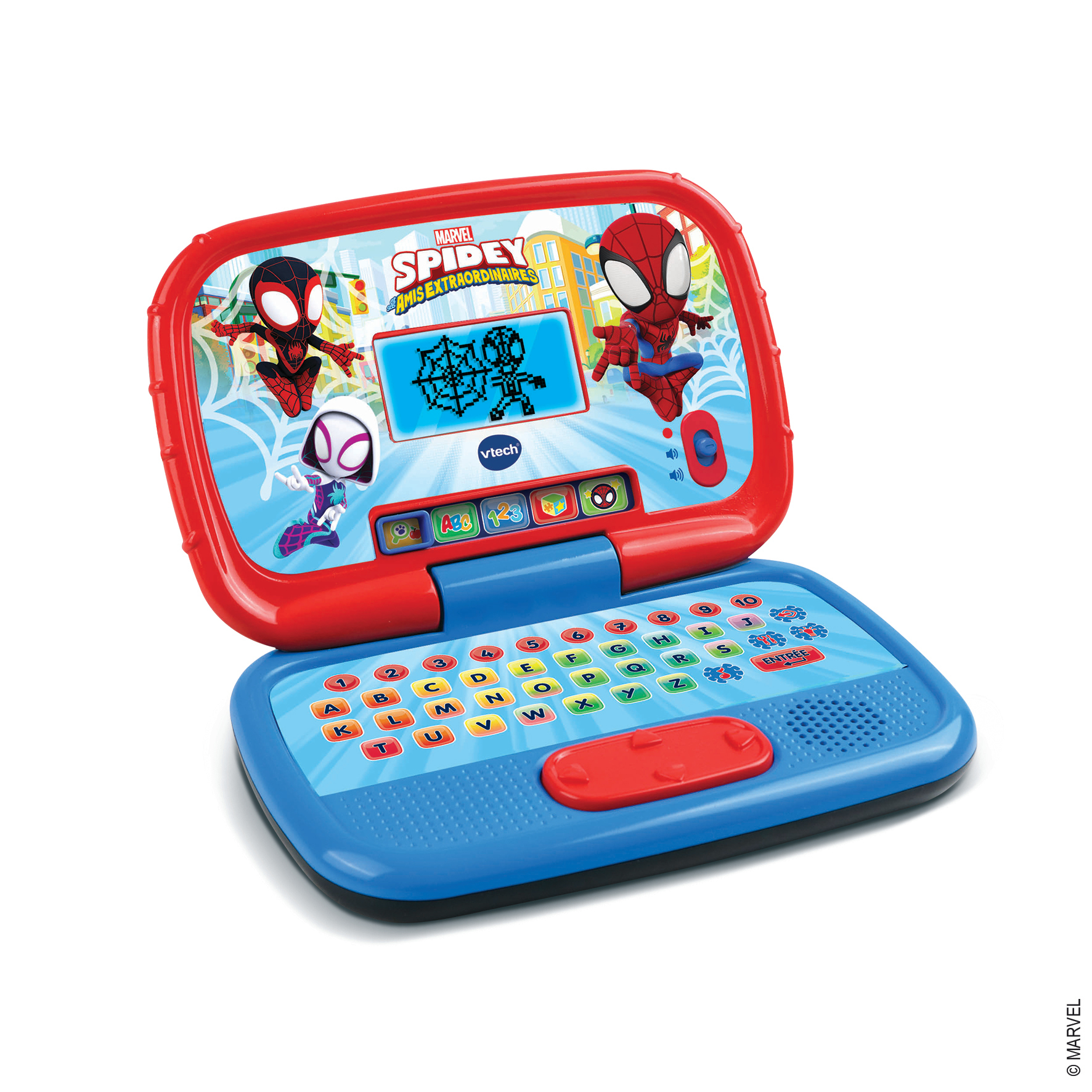 Voir la diapositive 4 : VTECH Mon Ordi éducatif Spidey Marvel
