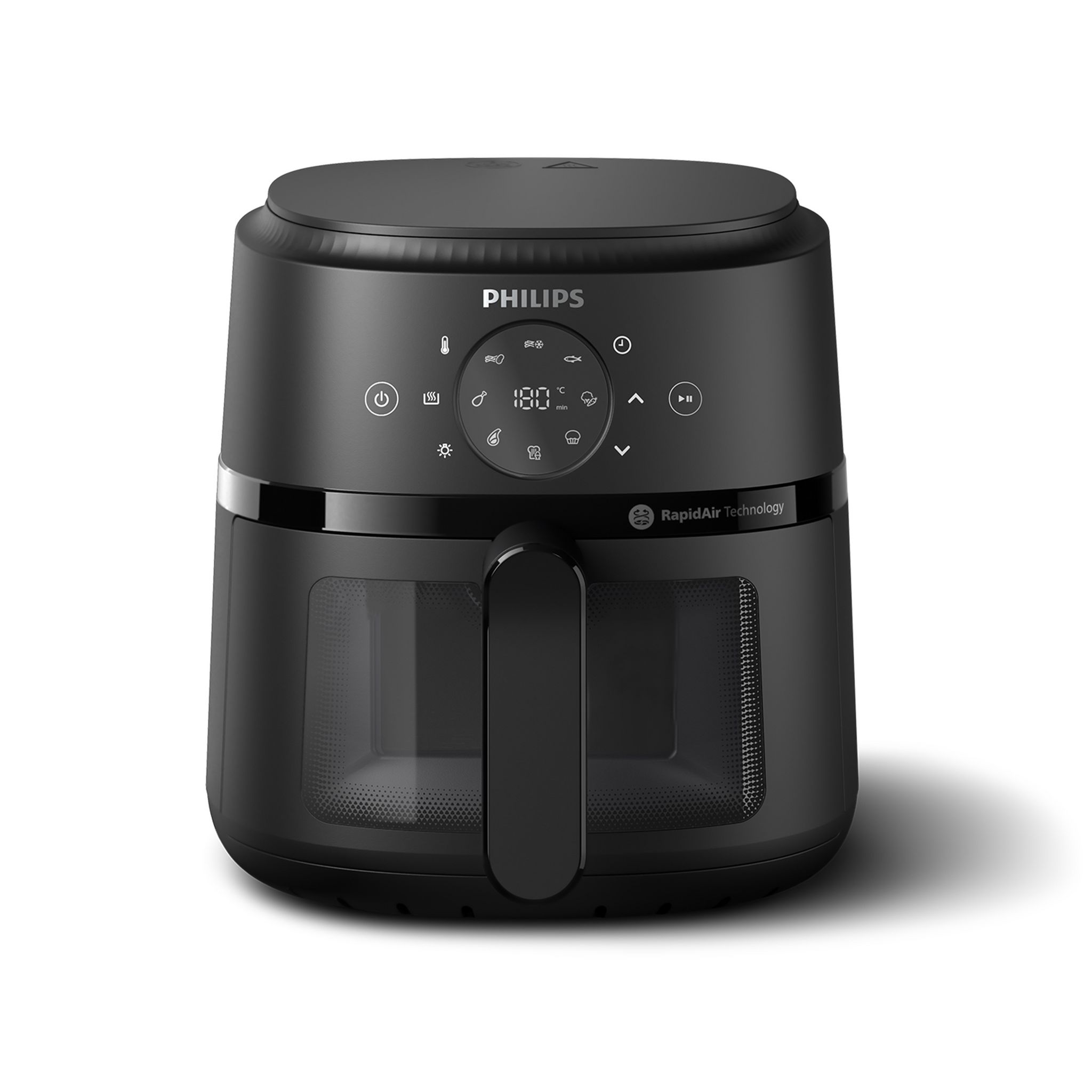 Voir la diapositive 2 : PHILIPS Friteuse électrique Airfryer NA210/00 - Noir