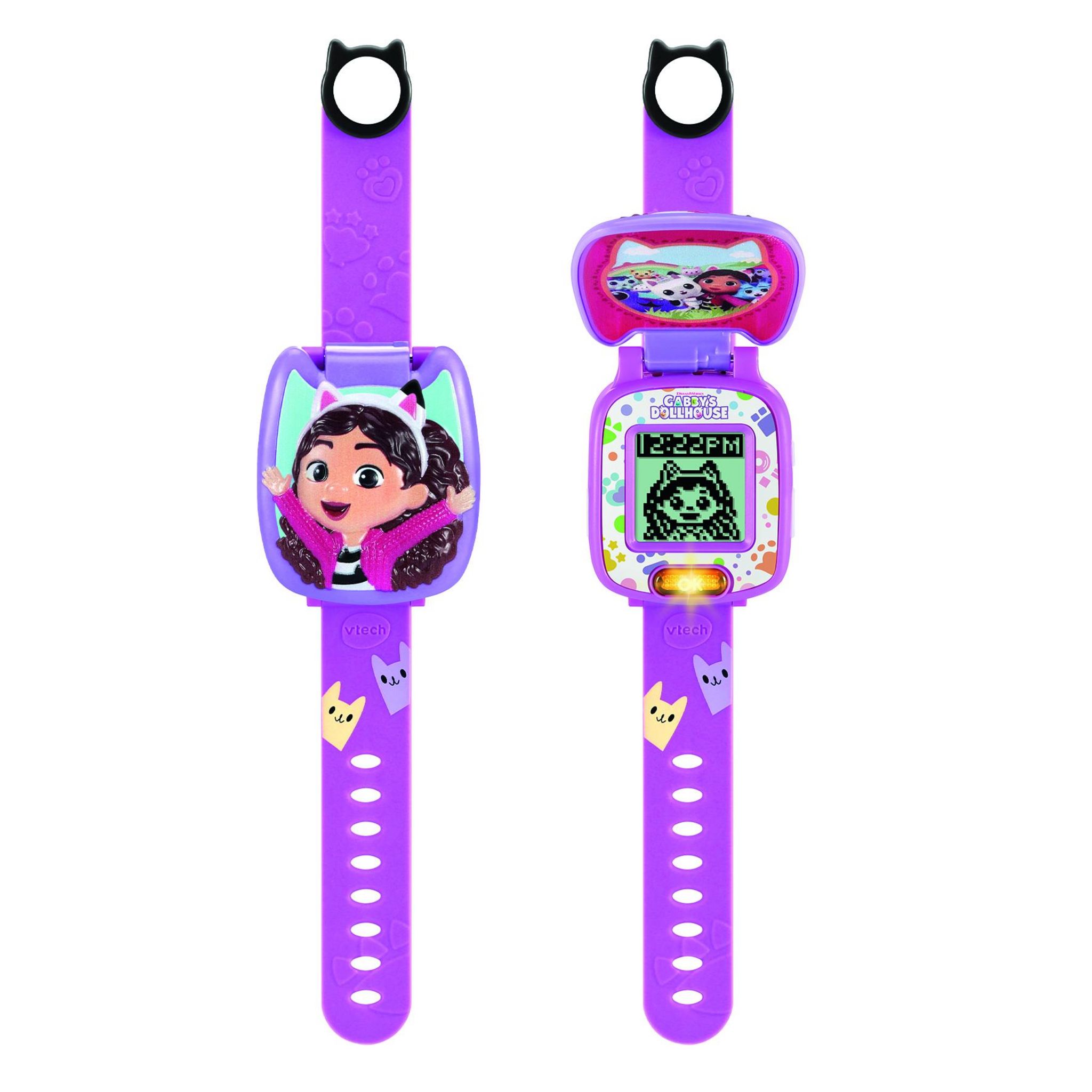 Voir la diapositive 3 : VTECH Montre Jeu Interactive Gabby et la Maison Magique