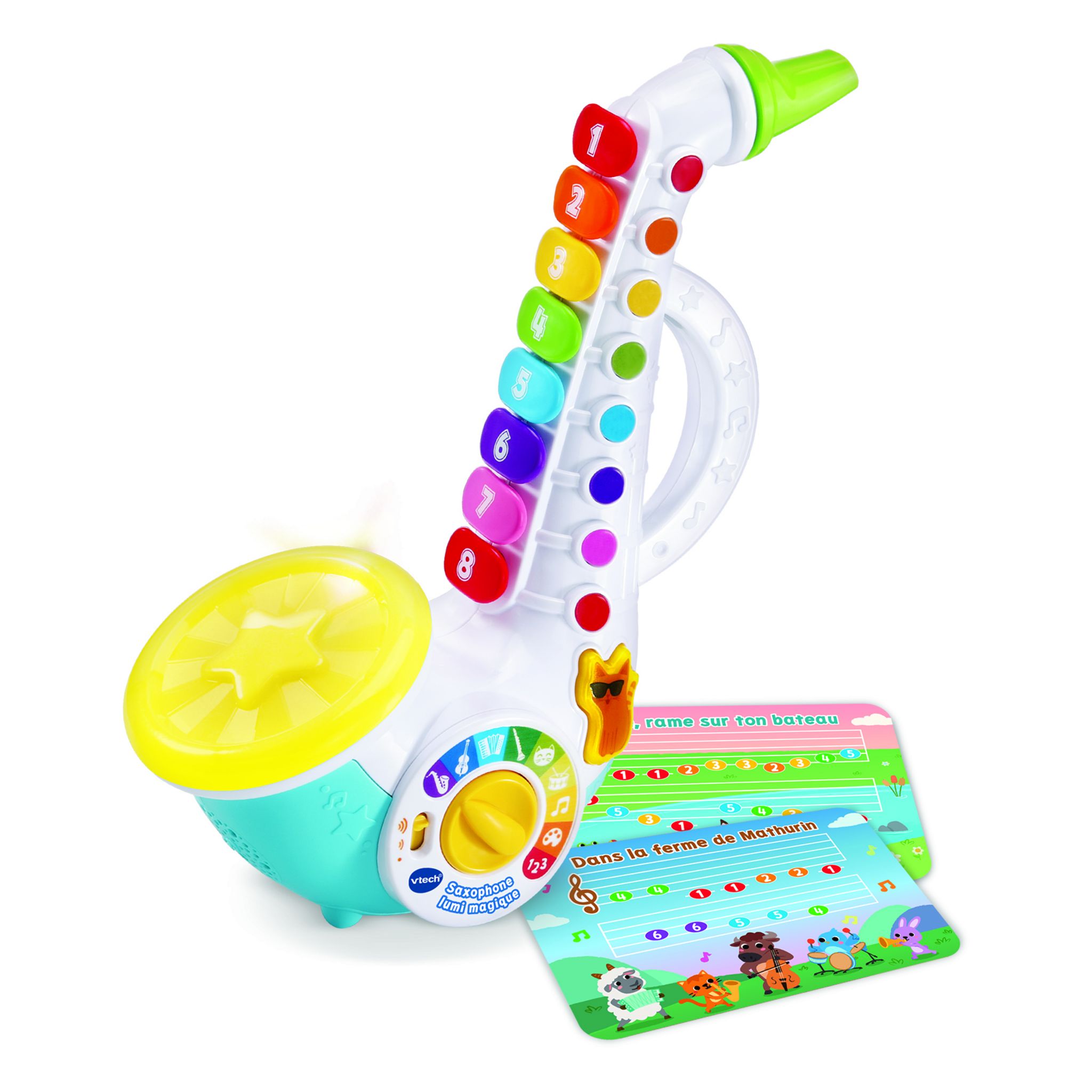 Voir la diapositive 2 : VTECH Saxophone Lumi Magique