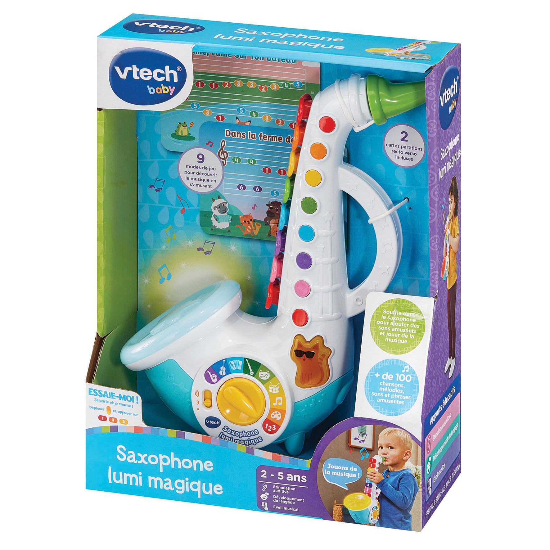 Voir la diapositive 5 : VTECH Saxophone Lumi Magique