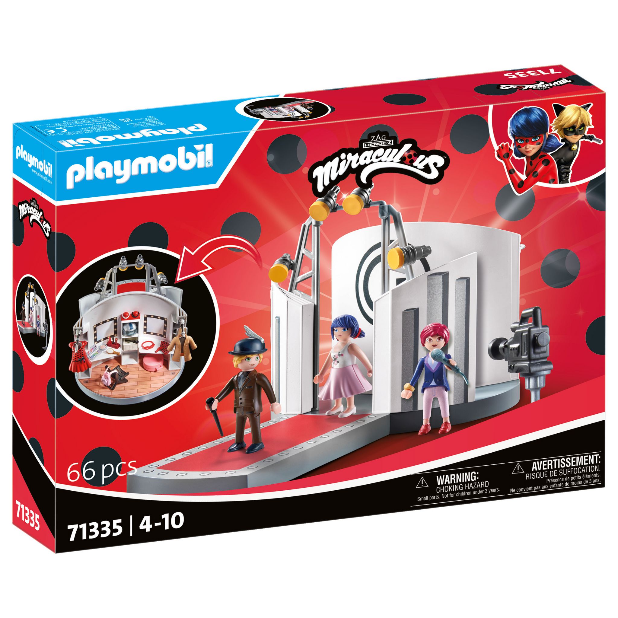 PLAYMOBIL Miraculous 71335 - Défilé de mode