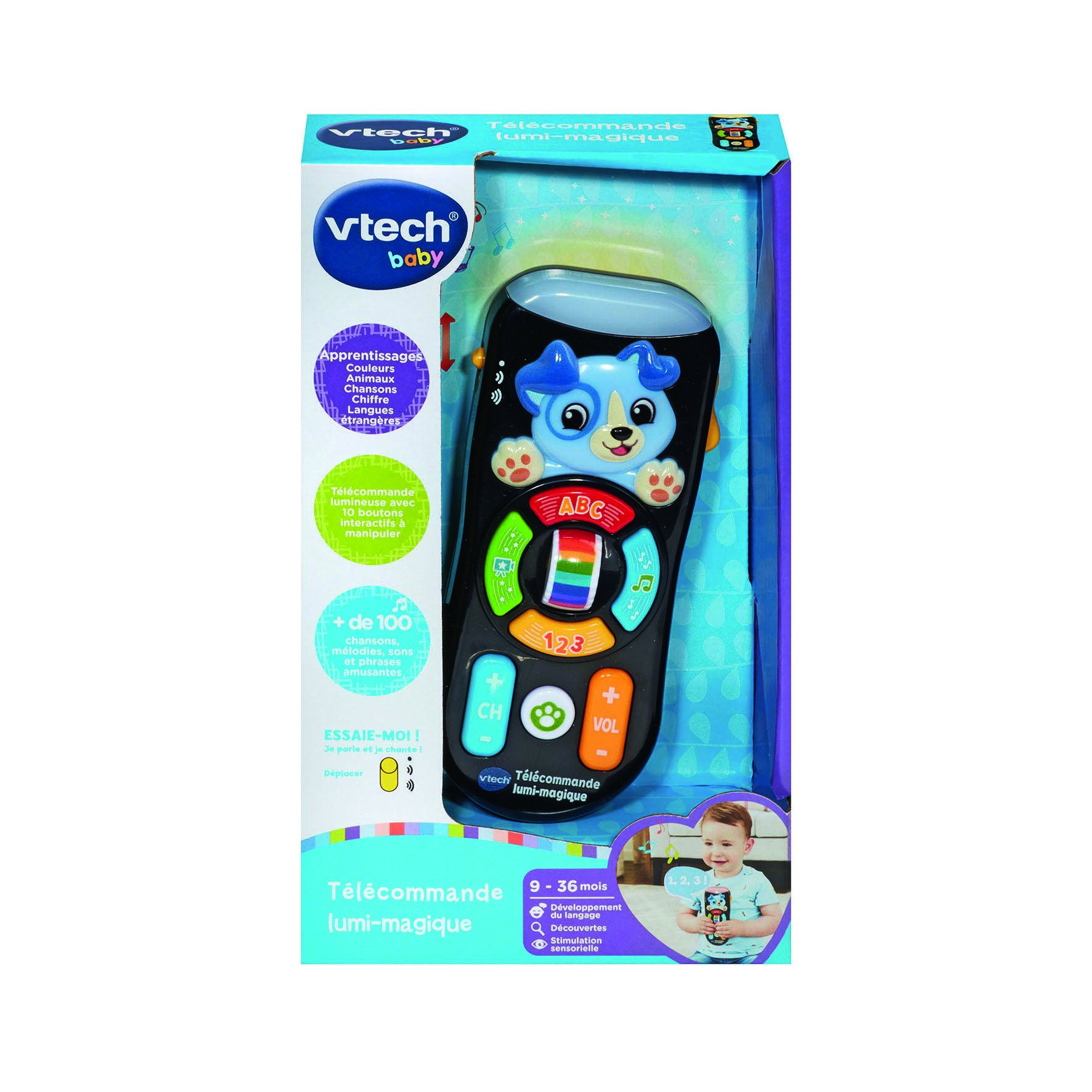 Voir la diapositive 5 : VTECH Télécommande Lumi Magique