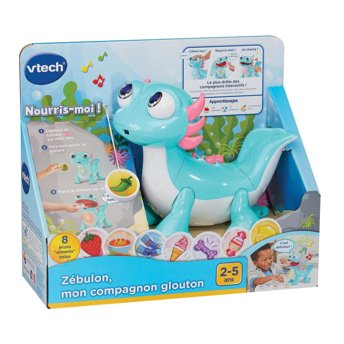 VTECH Zebulon Mon compagnon Glouton