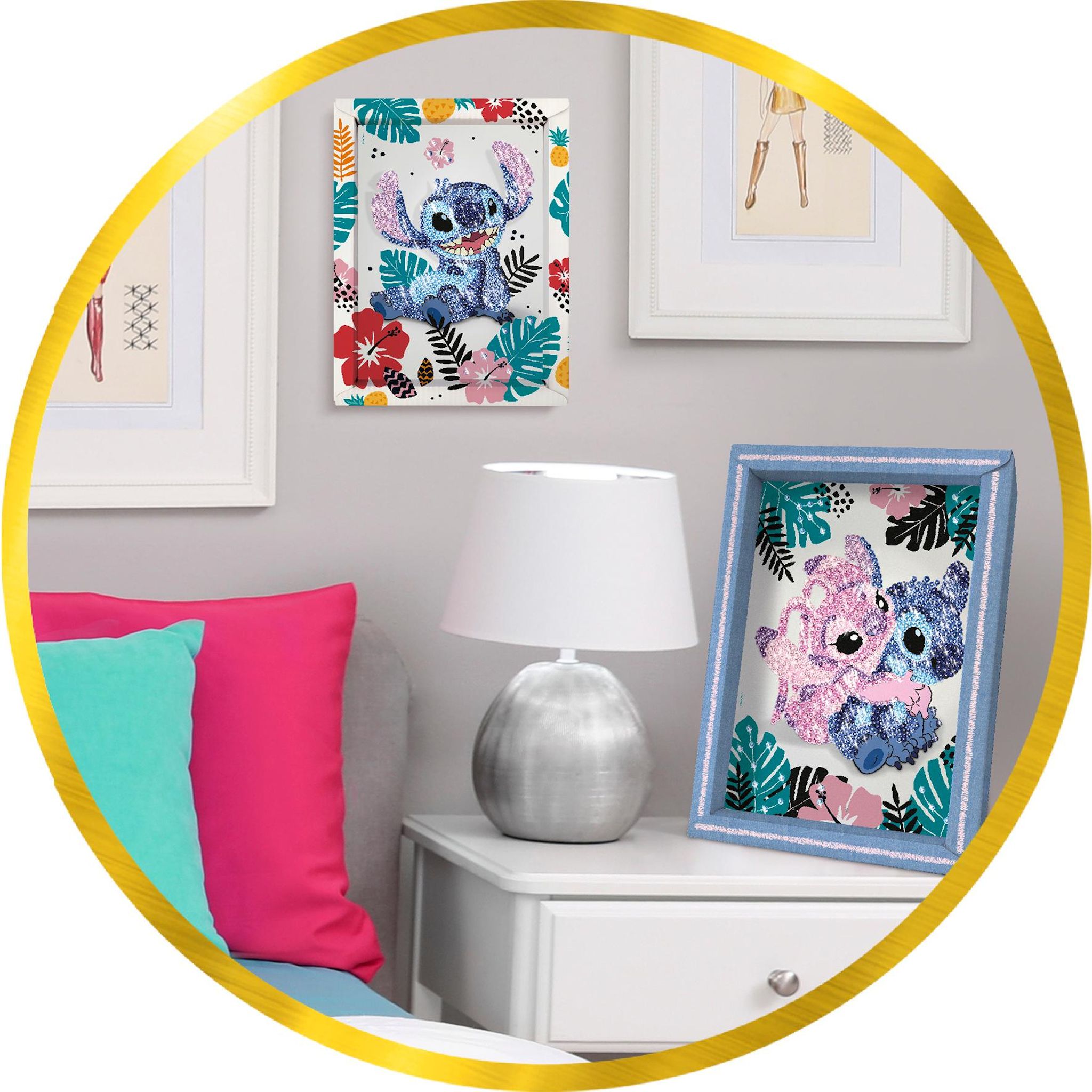 Voir la diapositive 2 : LANSAY Collection Sequins Stitch