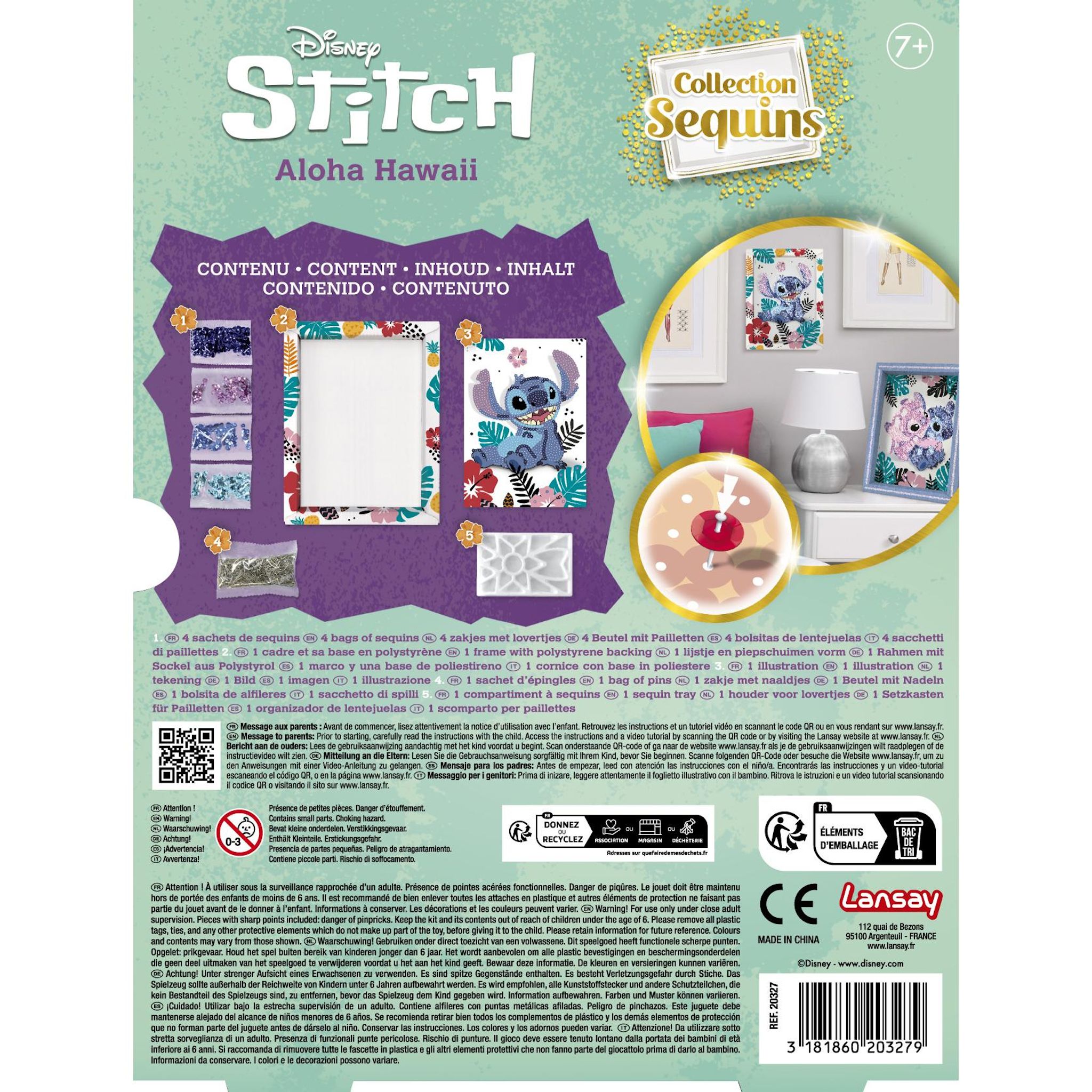 Voir la diapositive 5 : LANSAY Collection Sequins Stitch
