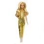 Voir la diapositive 3 : MATTEL Poupée Barbie fashionista Combi dorée
