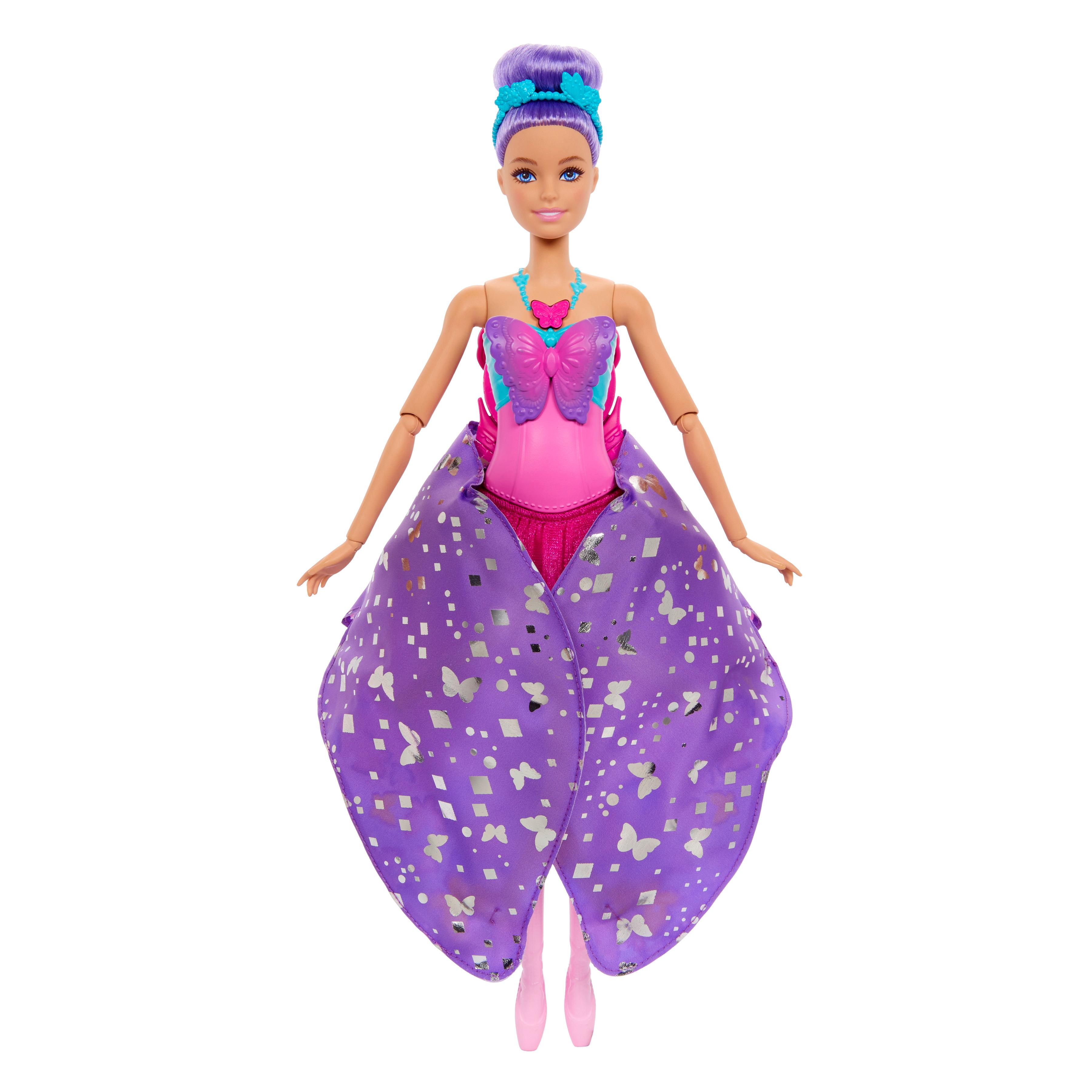 Voir la diapositive 2 : MATTEL Poupée Barbie Danseuse Papillon