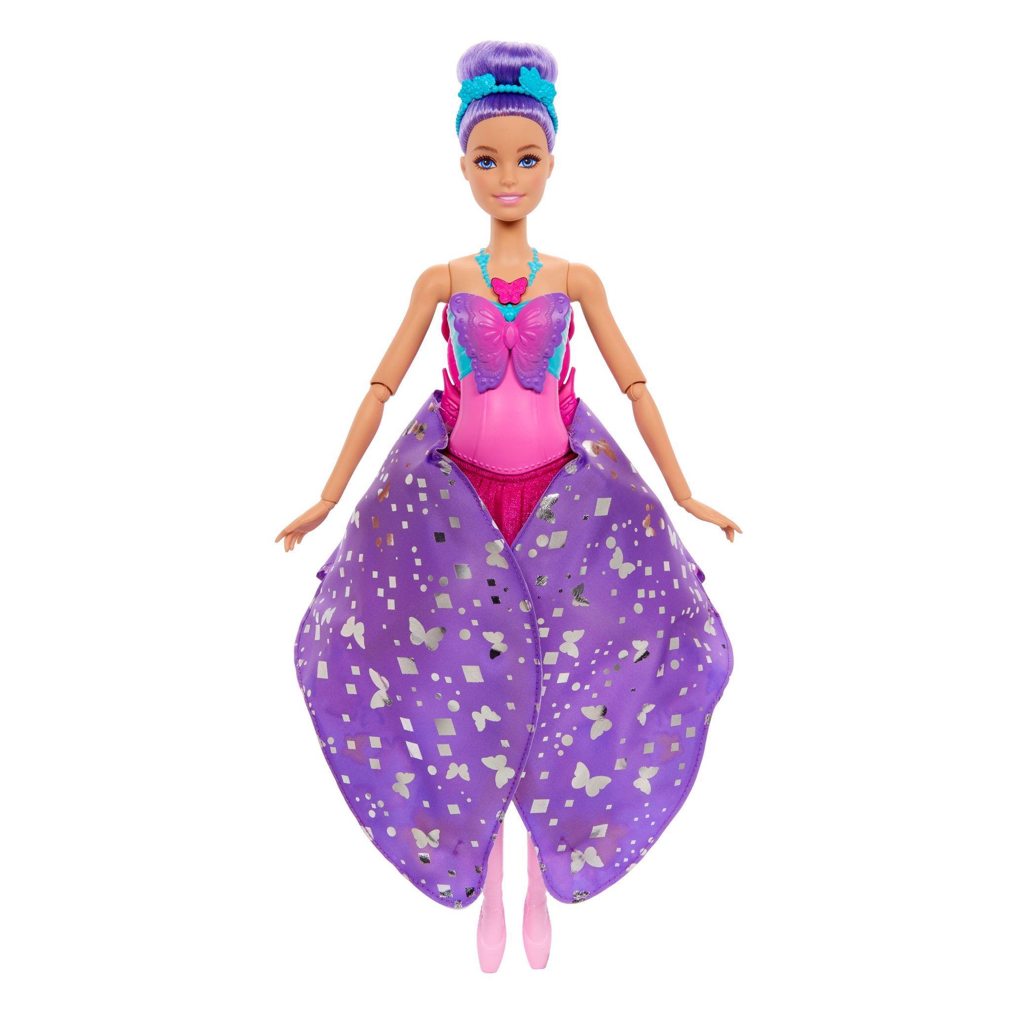 Voir la diapositive 2 : MATTEL Poupée Barbie Danseuse Papillon