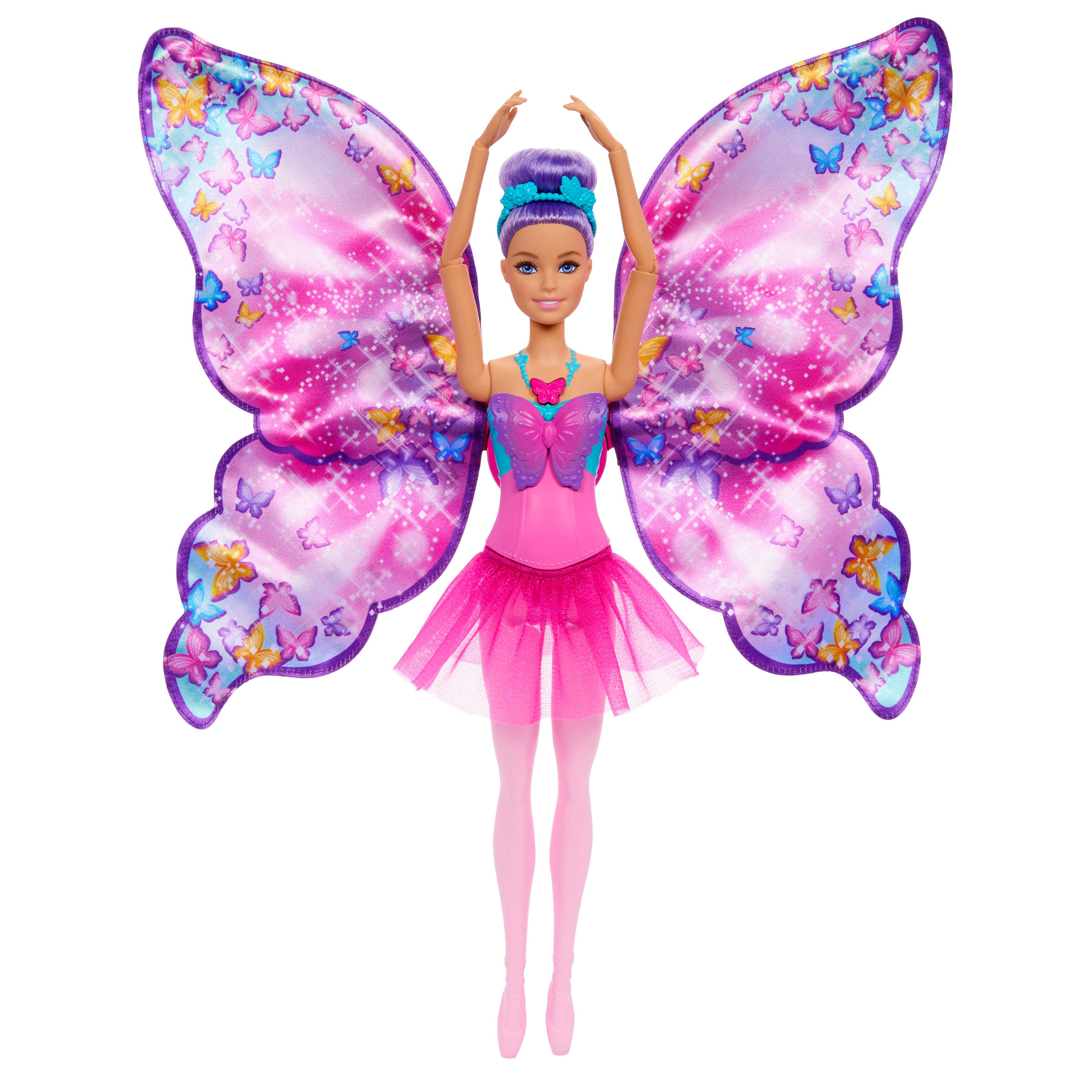 Voir la diapositive 3 : MATTEL Poupée Barbie Danseuse Papillon
