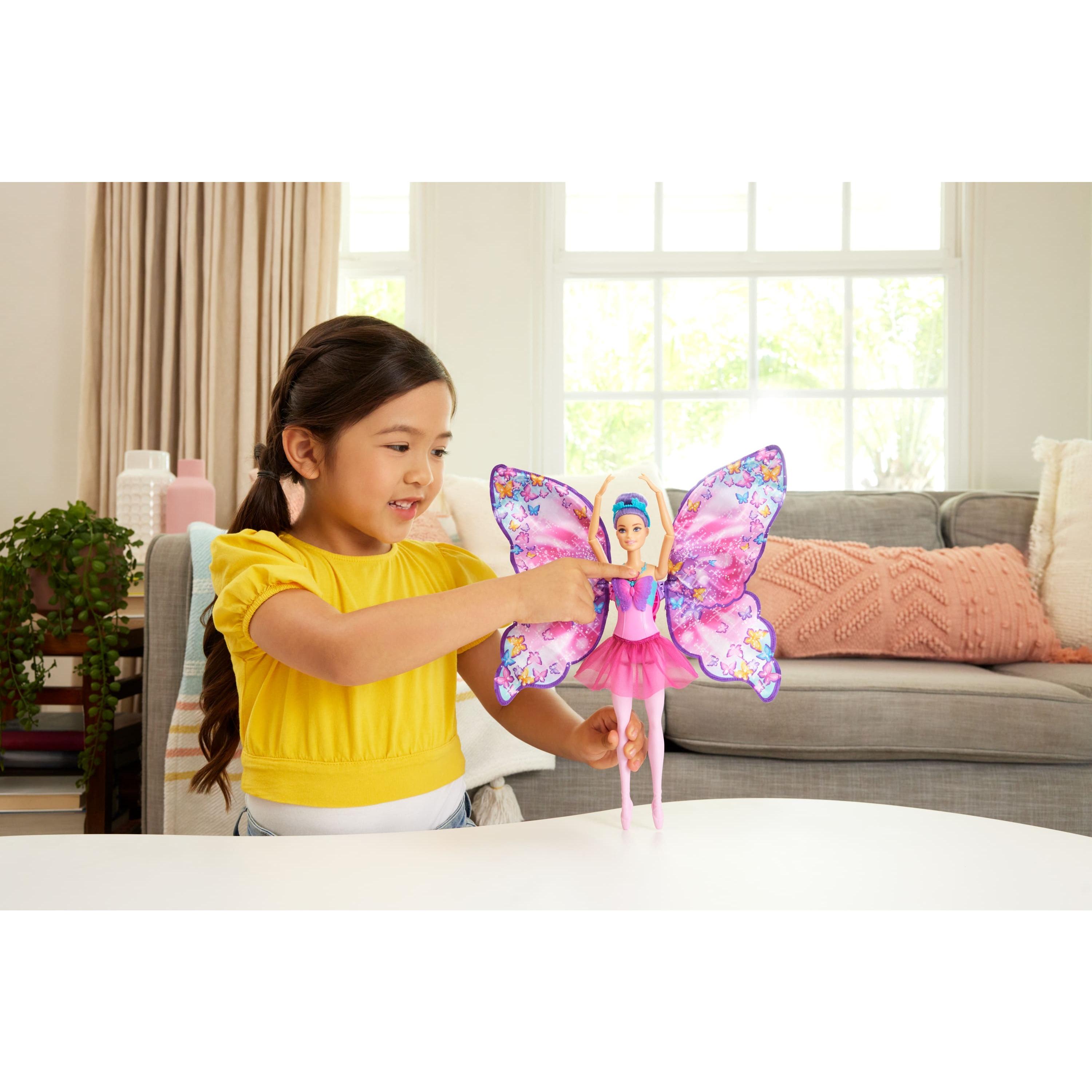 Voir la diapositive 5 : MATTEL Poupée Barbie Danseuse Papillon