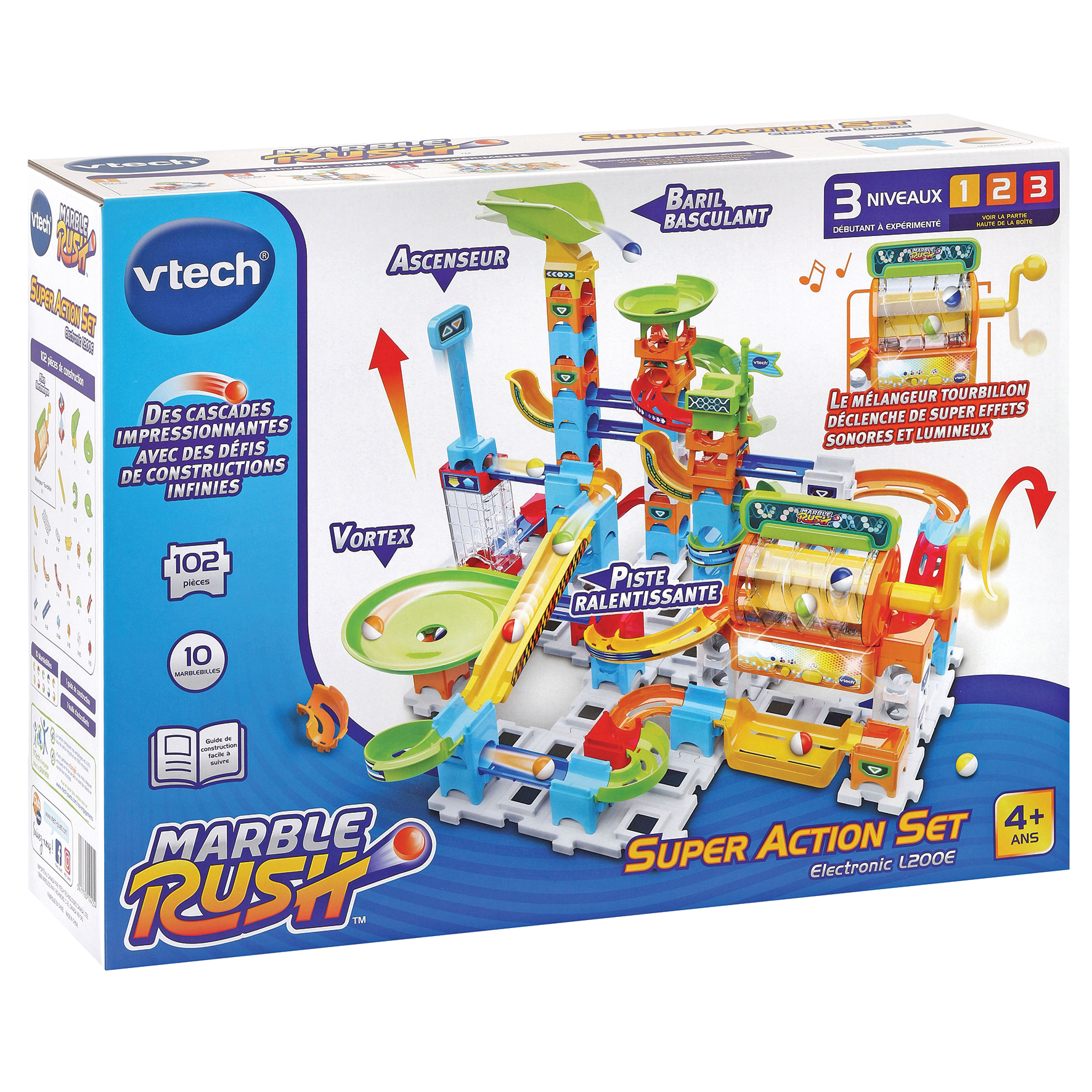 Voir la diapositive 2 : VTECH Set Marble Rush Super Action
