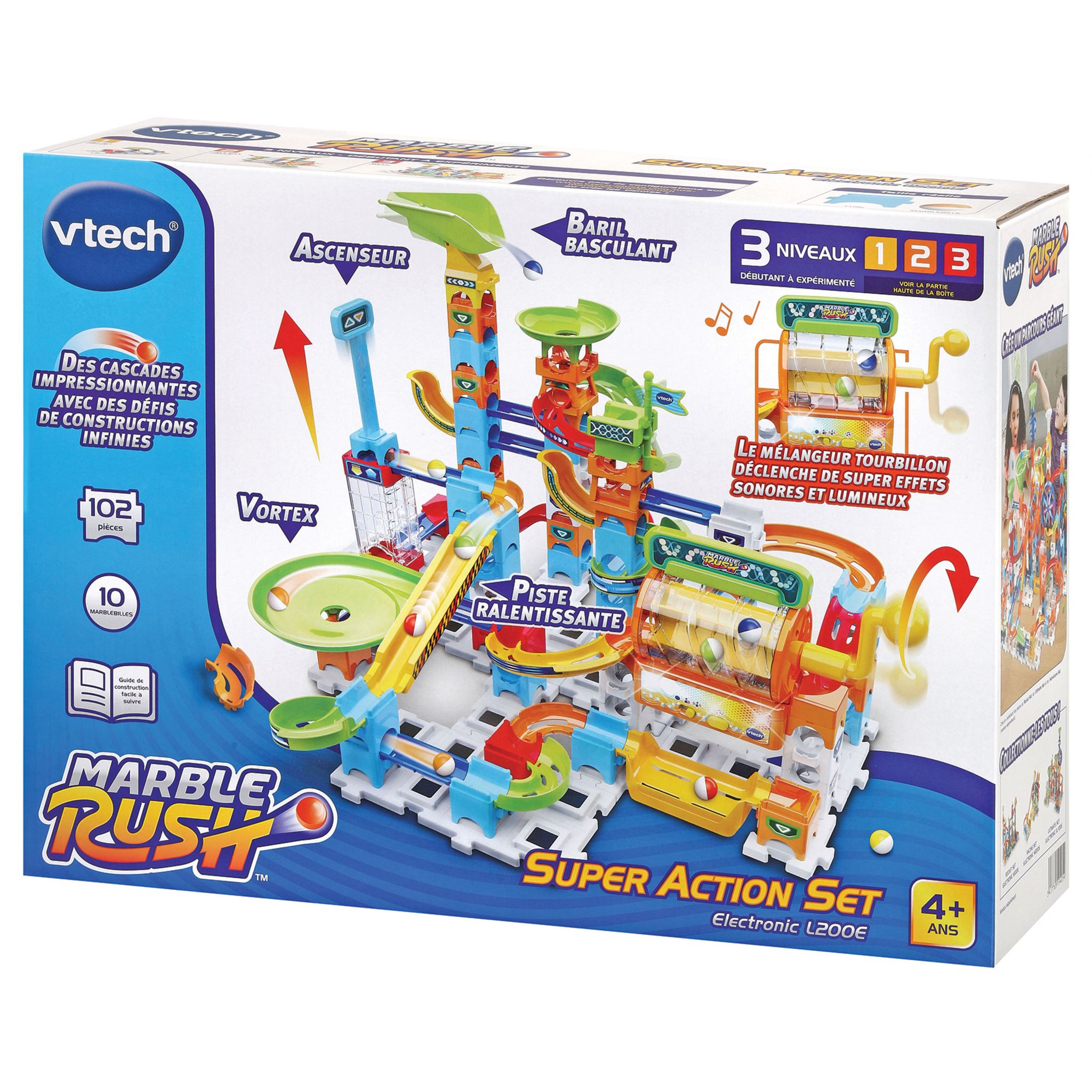 Voir la diapositive 3 : VTECH Set Marble Rush Super Action