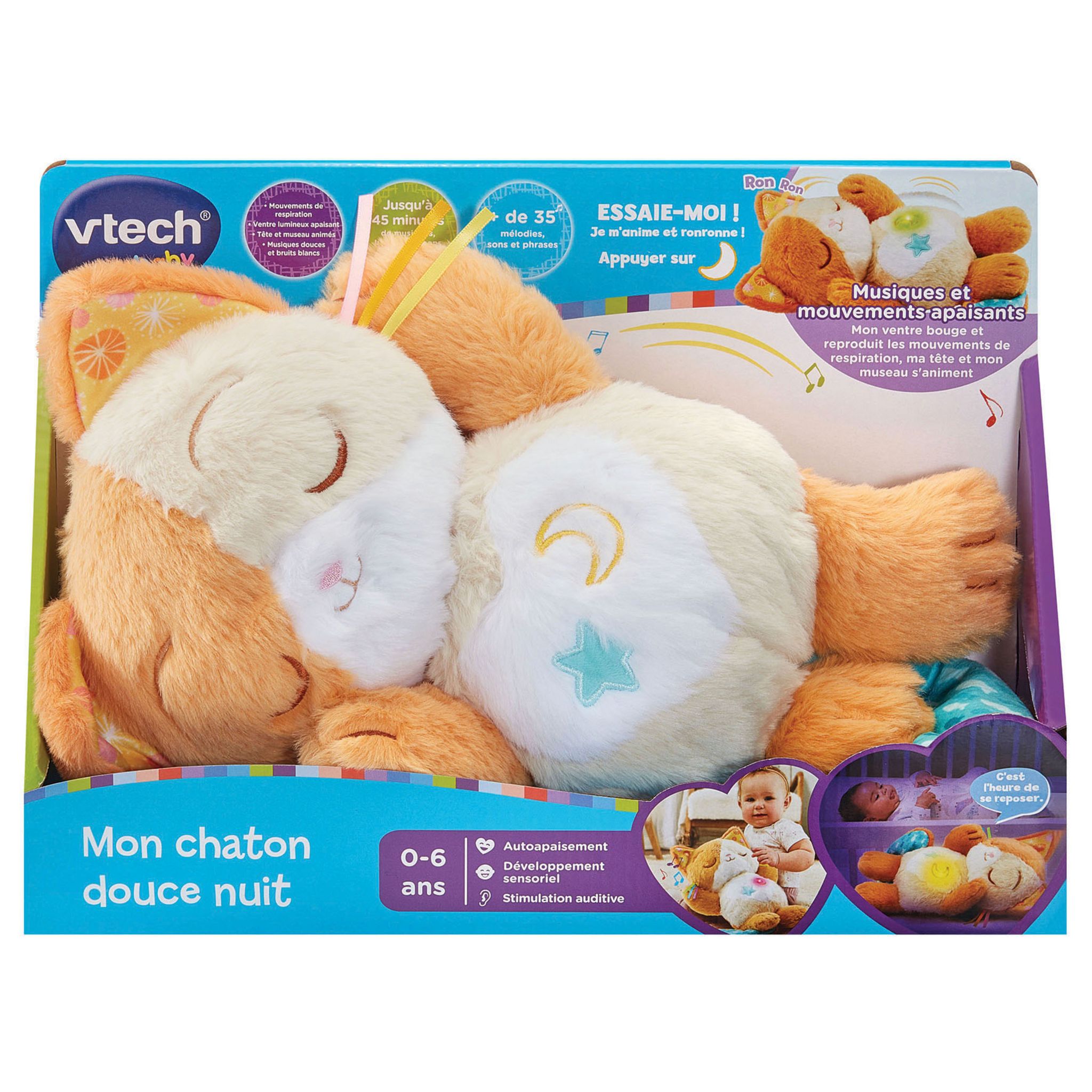Voir la diapositive 7 : VTECH Mon Chaton Douce Nuit