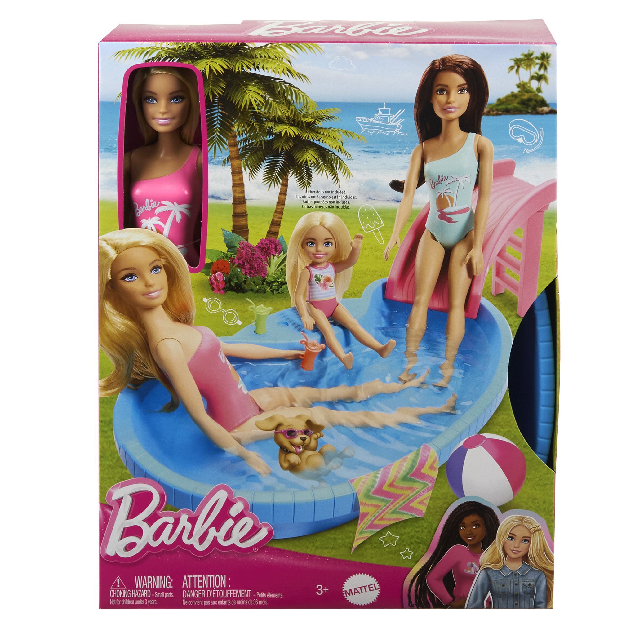 MATTEL Poupée Barbie Piscine de rêve