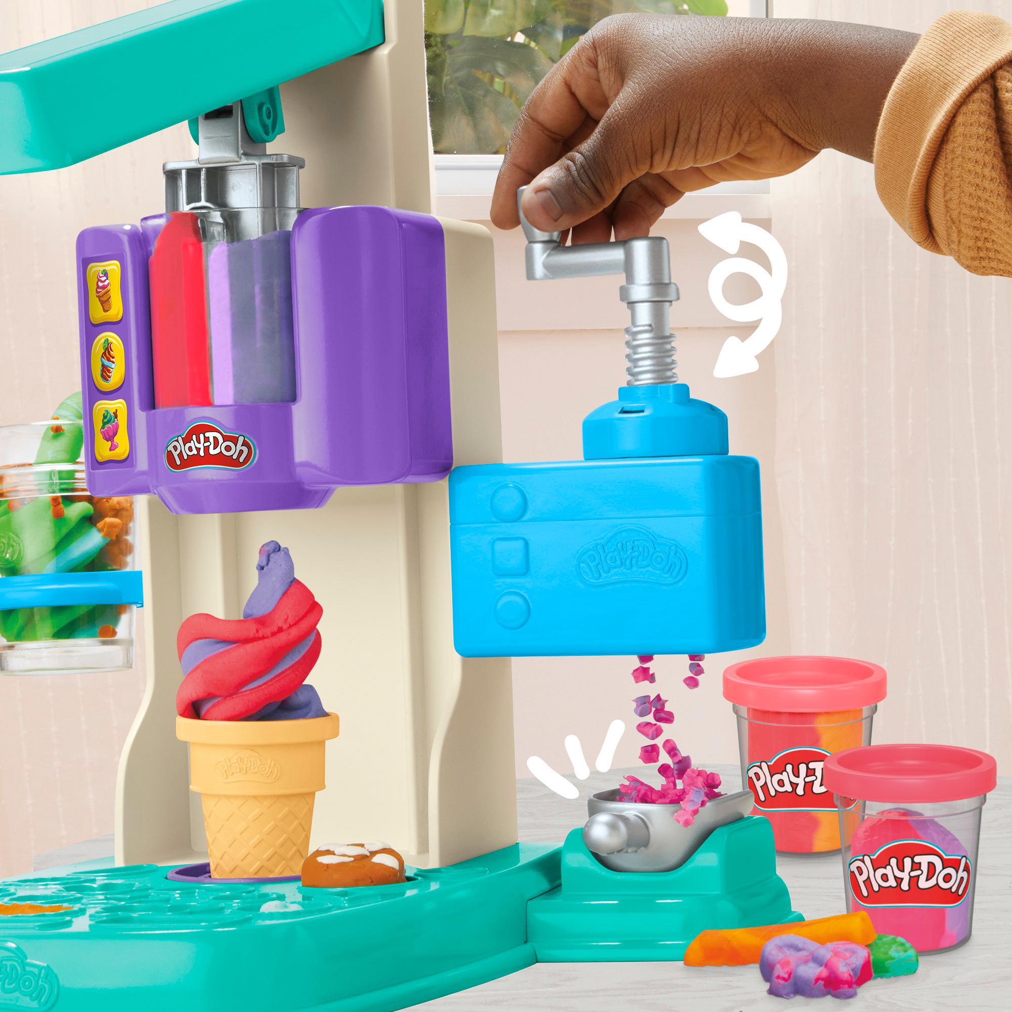Voir la diapositive 9 : HASBRO Play-Doh Coffret Mes glaces arc-en-ciel