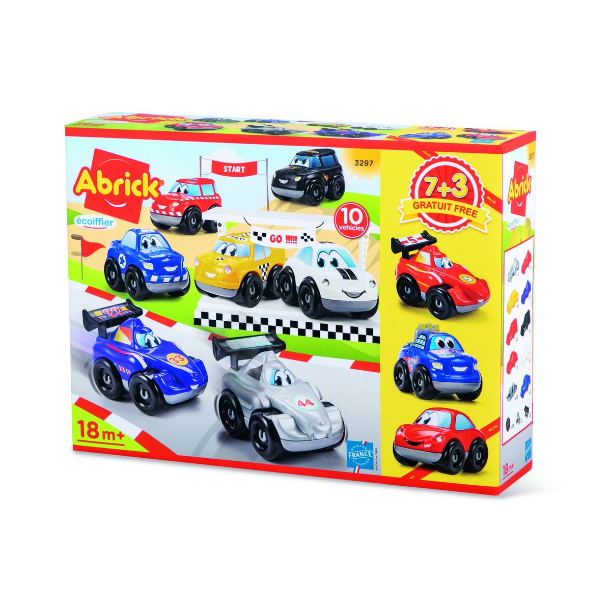 ECOIFFIER Coffret 10 véhicules