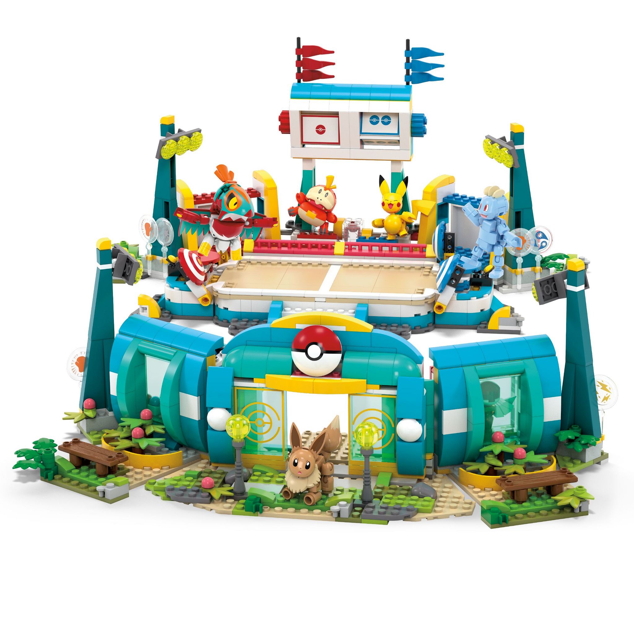 Voir la diapositive 3 : MATTEL Stade d'entrainement MEGA Pokemon