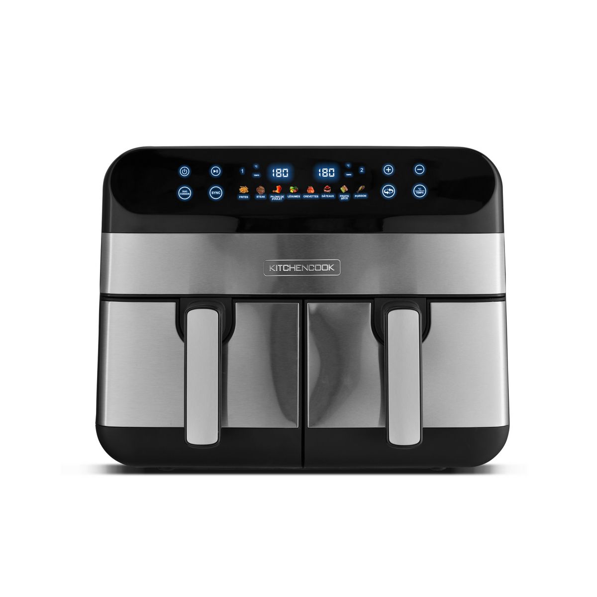 KITCHENCOOK Friteuse sans huile à air chaud AIRFLOW 9 - Noir