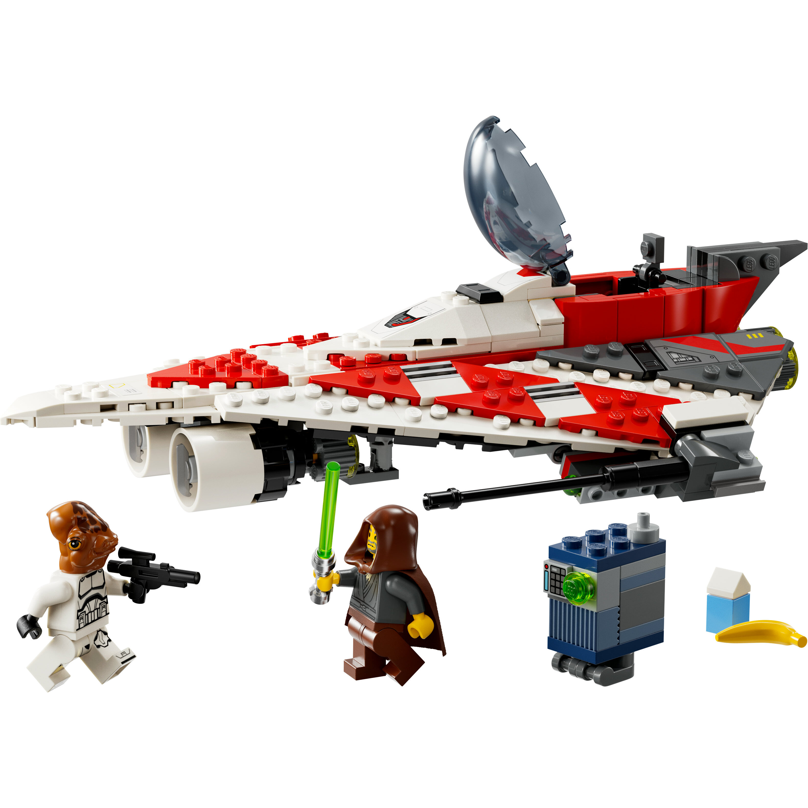 Voir la diapositive 2 : LEGO LEGO® Star Wars 75388 Le Chasseur Stellaire de Jedi Bob - Réplique Véhicule à Construire