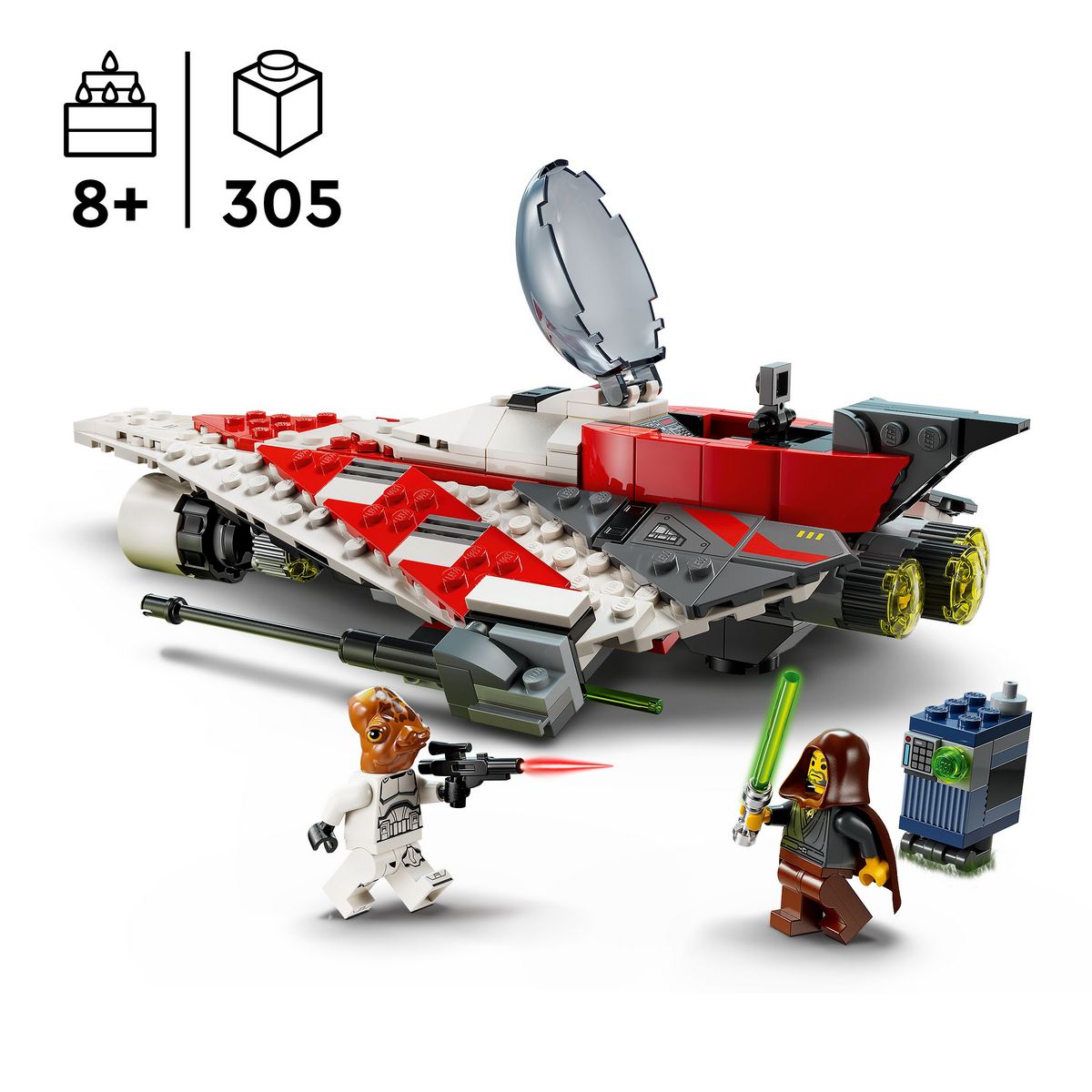 LEGO Star Wars 75388 - Le chasseur Stellaire de Jedi Bob