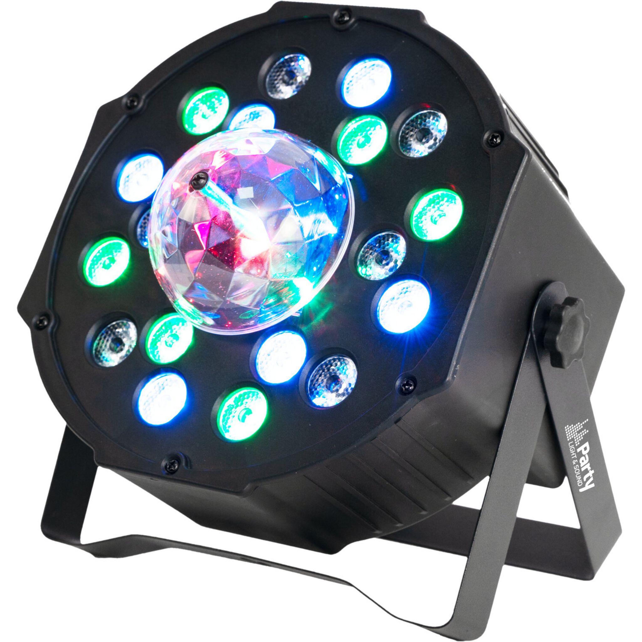 Voir la diapositive 3 : PARTY Projecteur par DMX à LED avec Astro