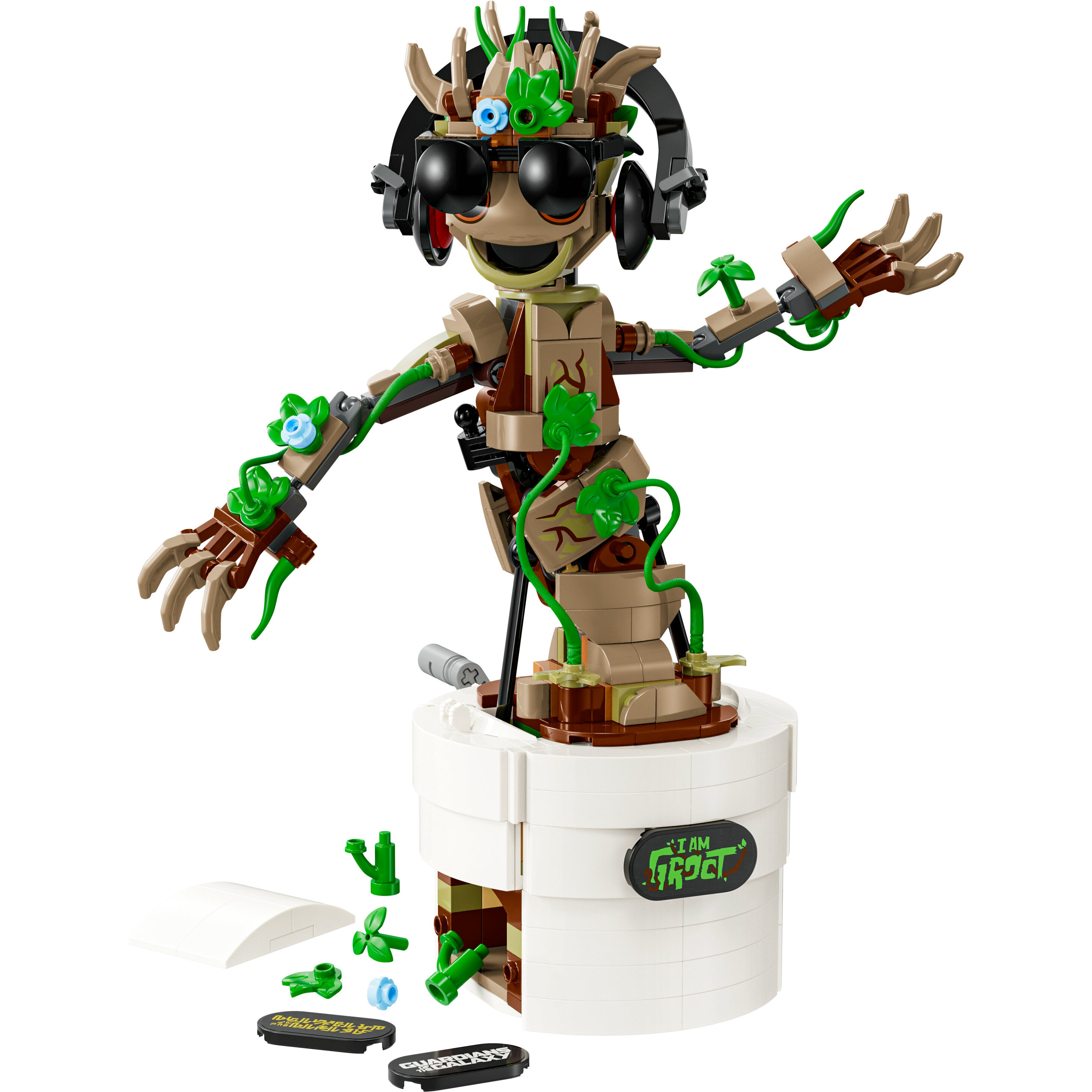 Voir la diapositive 2 : LEGO LEGO Marvel 76297 La Danse de Bébé Groot, Jouet Animé à Construire pour Enfants