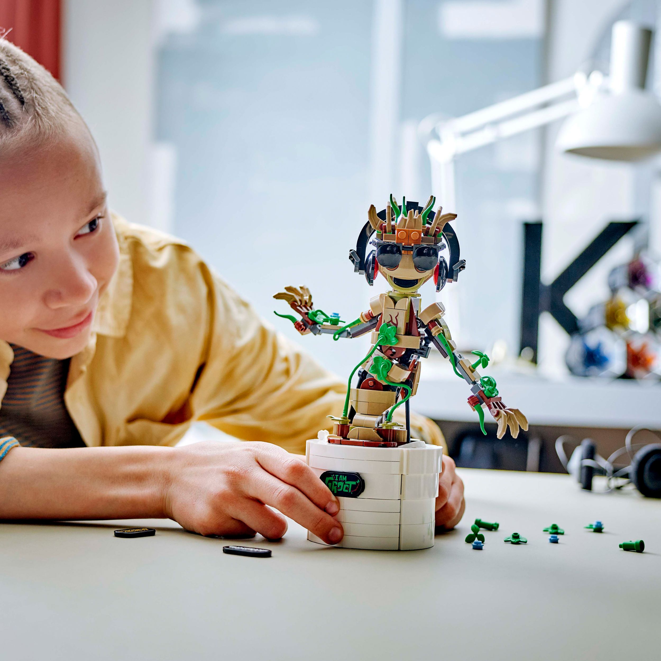 Voir la diapositive 7 : LEGO LEGO Marvel 76297 La Danse de Bébé Groot, Jouet Animé à Construire pour Enfants