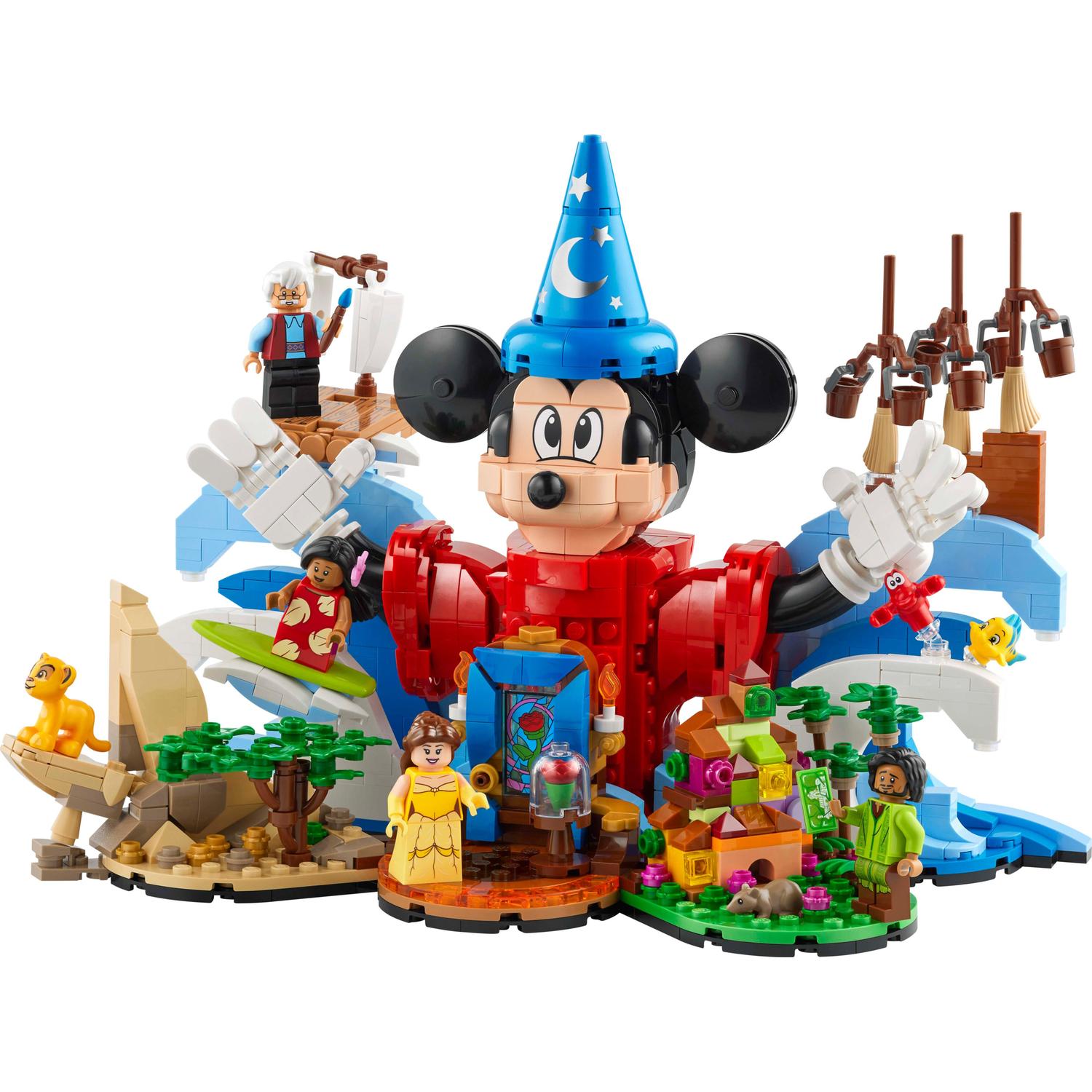 Voir la diapositive 2 : LEGO Ideas 21352 La Magie Disney - Idée Cadeau Femme ou Homme avec Personnages Culte
