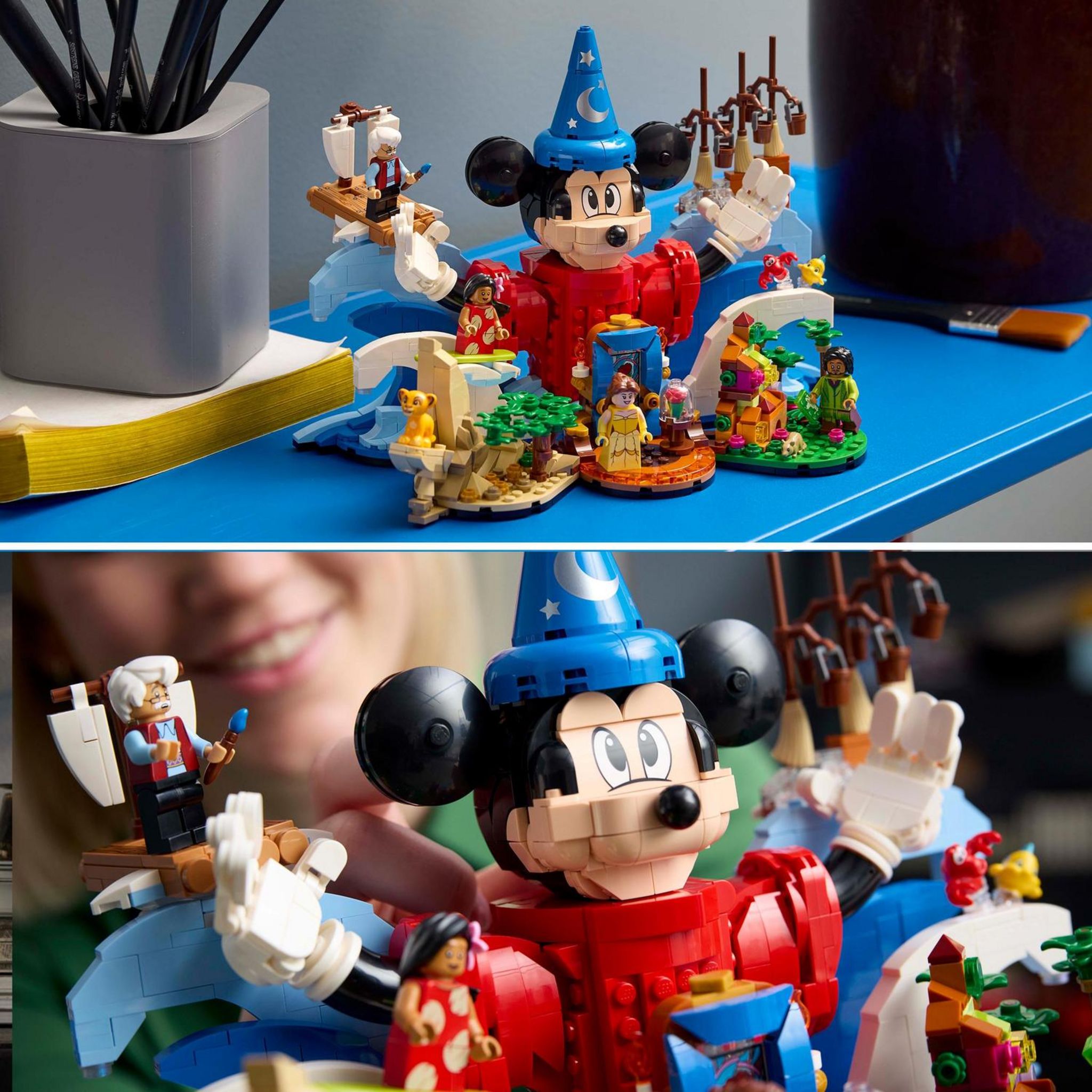 Voir la diapositive 4 : LEGO Ideas 21352 - La Magie de Disney