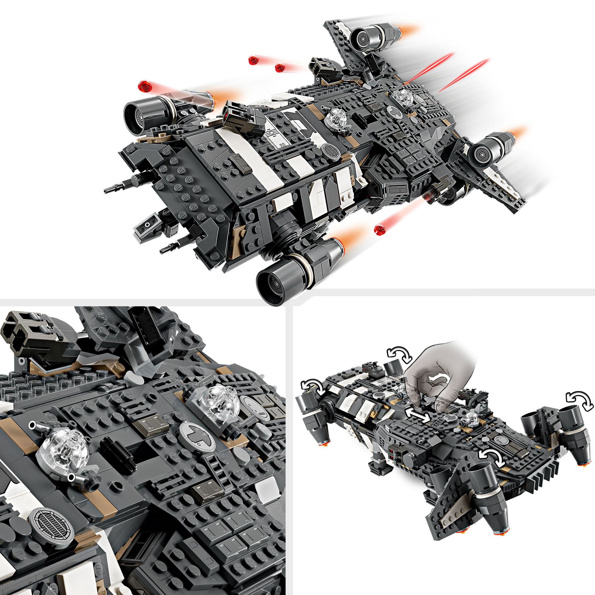 Voir la diapositive 4 : LEGO Star Wars 75374 - Le Onyx Cinder