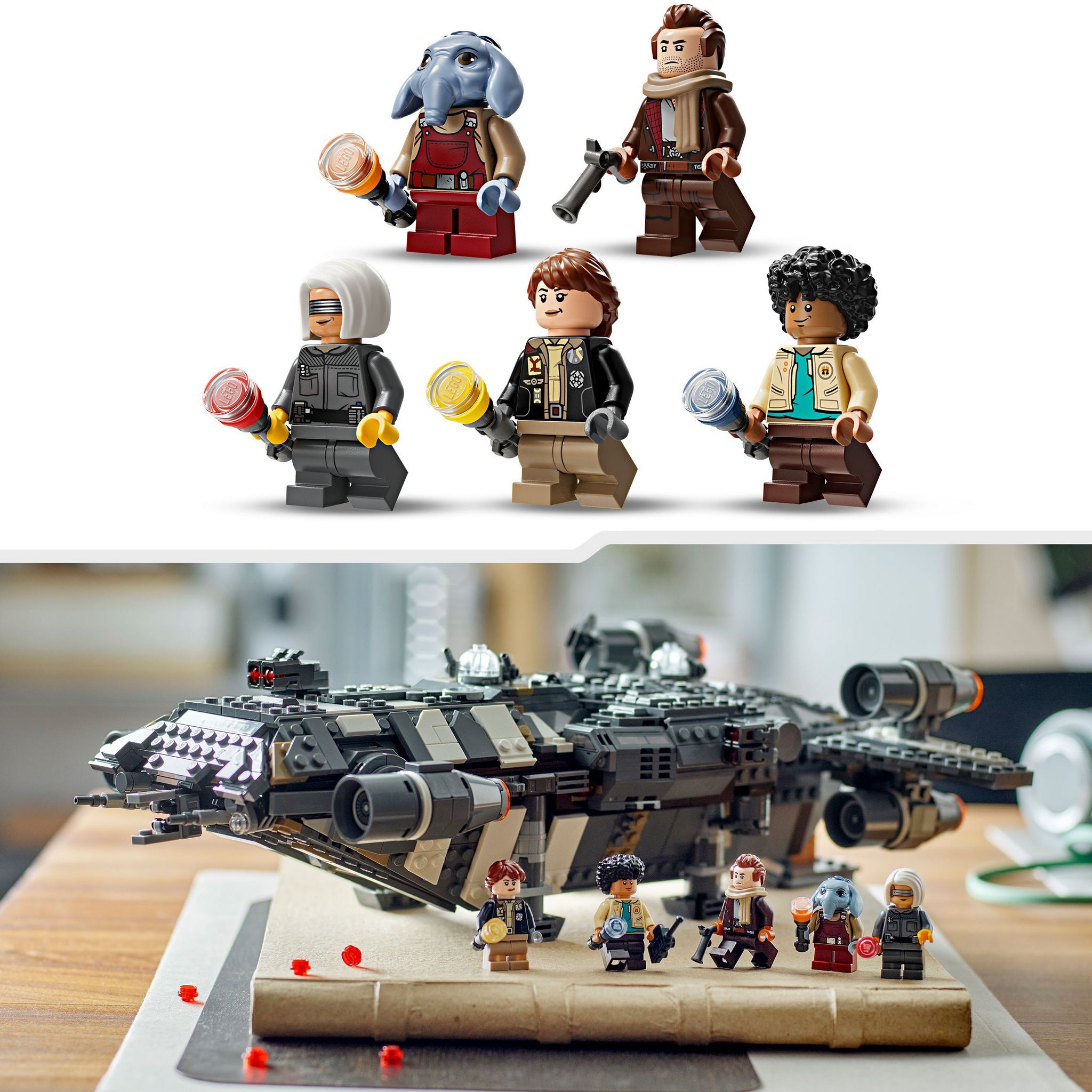 Voir la diapositive 6 : LEGO Star Wars 75374 - Le Onyx Cinder