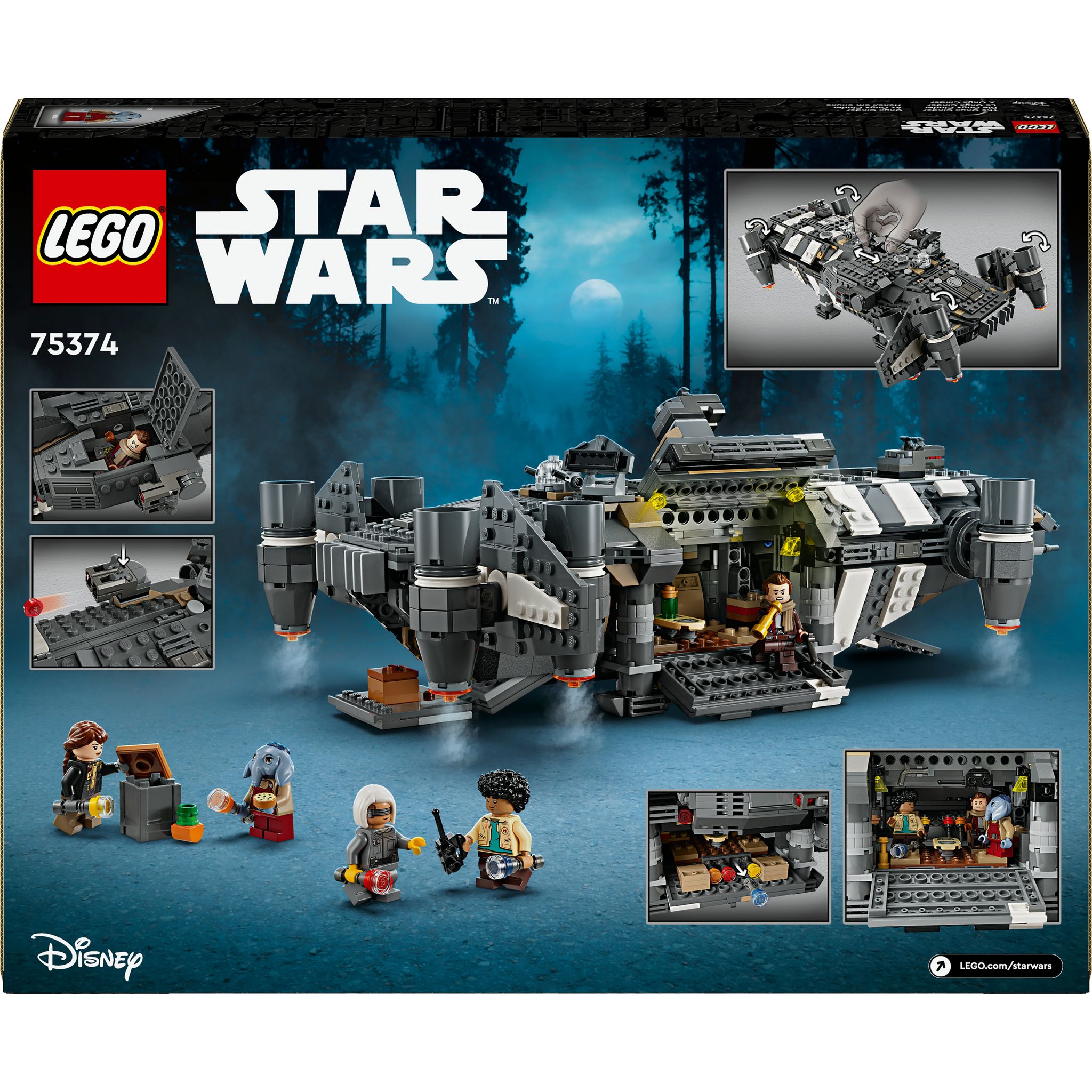 Voir la diapositive 8 : LEGO Star Wars 75374 - Le Onyx Cinder