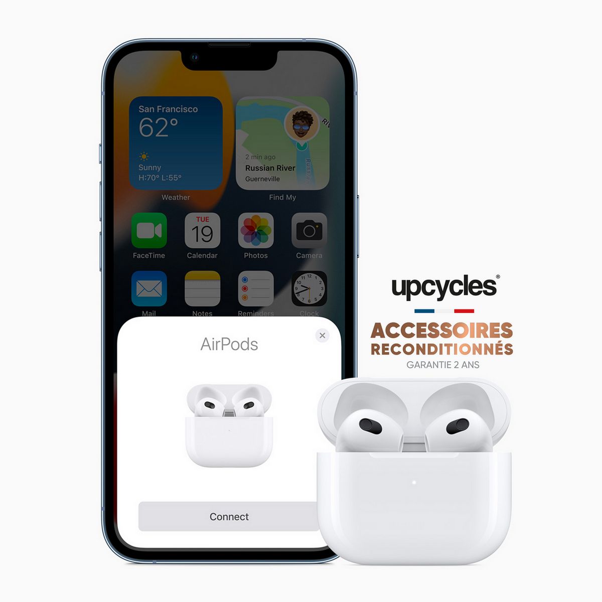 APPLE Écouteurs Airpods 3 Modelabs Grade A - Blanc