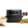 Voir la diapositive 7 : KITCHENCOOK Friteuse électrique sans huile à air chaud AIRMEDWPOT - Noir