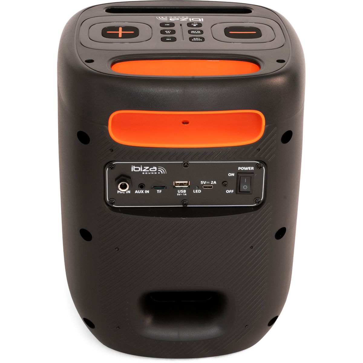 IBIZA Enceinte Cube 180 - Noir
