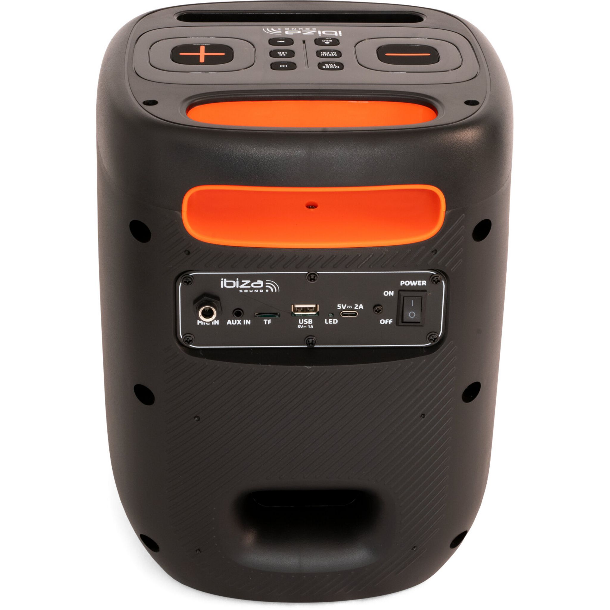 Voir la diapositive 3 : IBIZA Enceinte Cube 180 - Noir