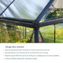 Voir la diapositive 10 : PALRAM Chalet-serre de jardin gris 11,1m² - VICTORY ORANGERIE