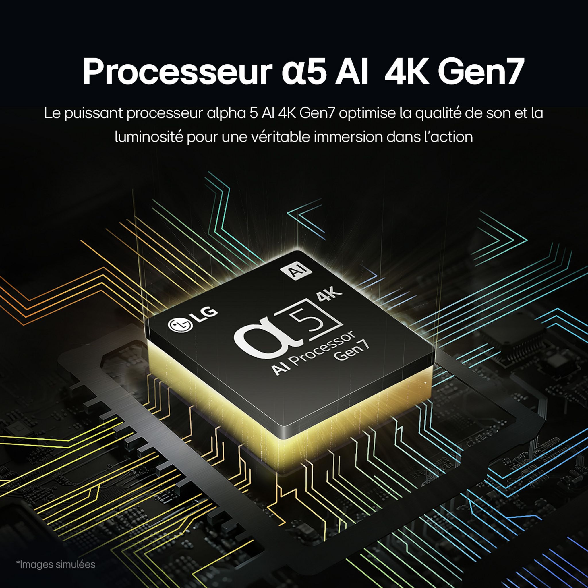 Voir la diapositive 5 : LG 43UT7300 2024 TV LED 4K Ultra HD 109 cm Smart TV