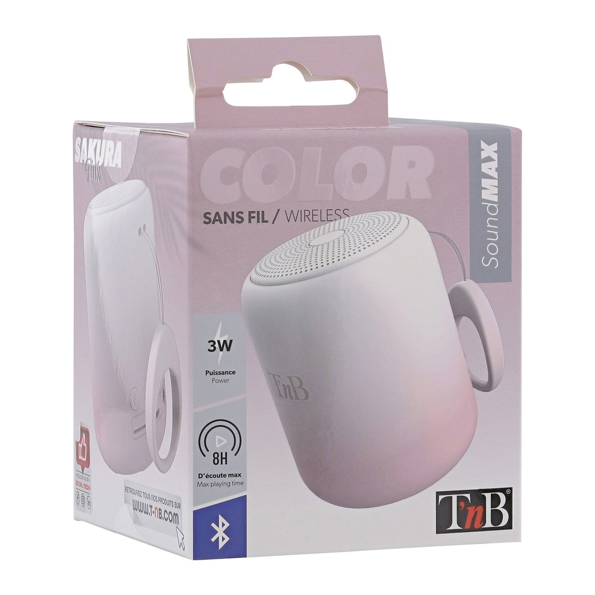 TNB Enceinte sans fil  Color - Rose
