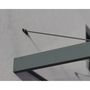 Voir la diapositive 4 : PALRAM Marquise 140 x 286 cm Anthracite/Transparent - SOPHIA XL 3000