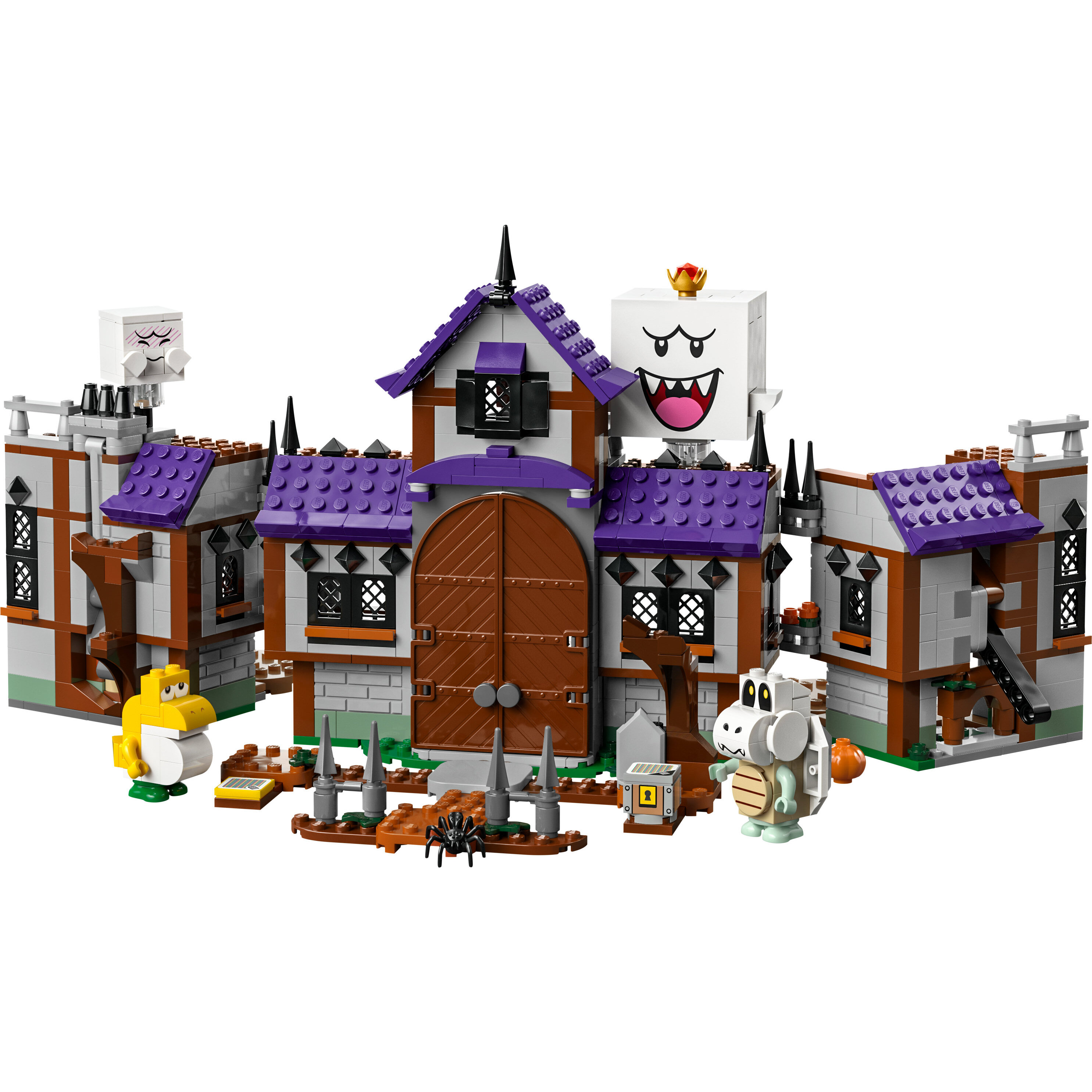 Voir la diapositive 2 : LEGO Super Mario 71436 - Manoir hanté du Roi Boo - Jouet Nintendo Collector - Avec le Personnage de Bébé Yoshi